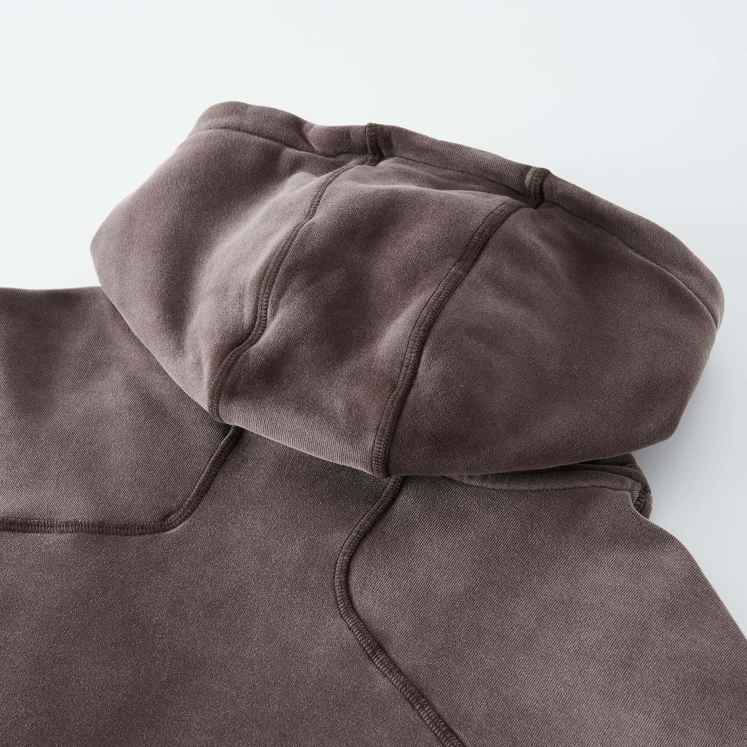 SWEAT À CAPUCHE OVERSIZE 400GSM – EFFET USÉ