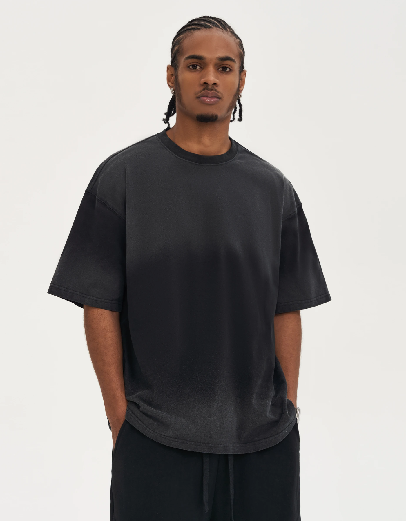 KUNO 02 – 260g | T-shirt Oversize Délavé
