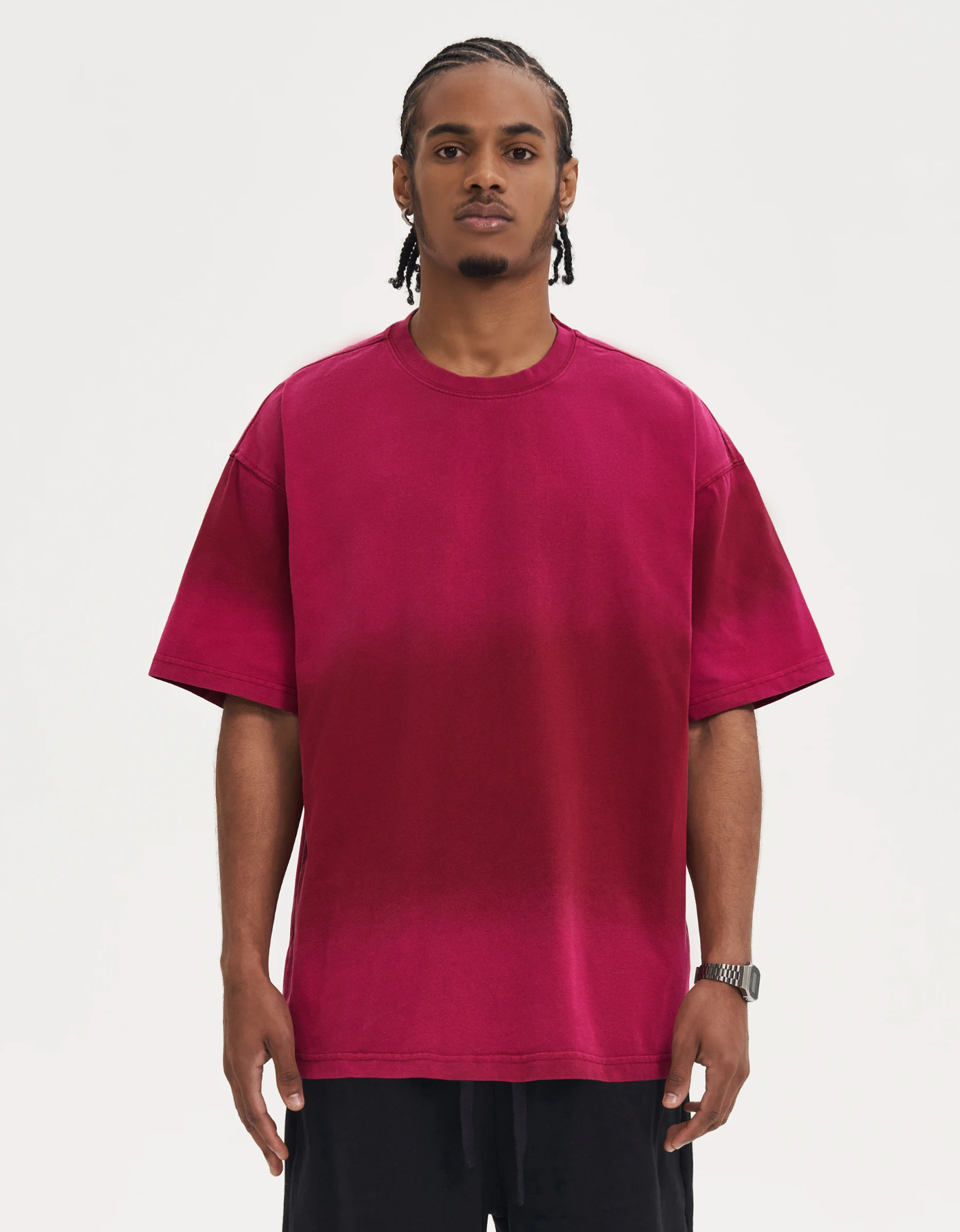 KUNO 02 – 260g | T-shirt Oversize Délavé
