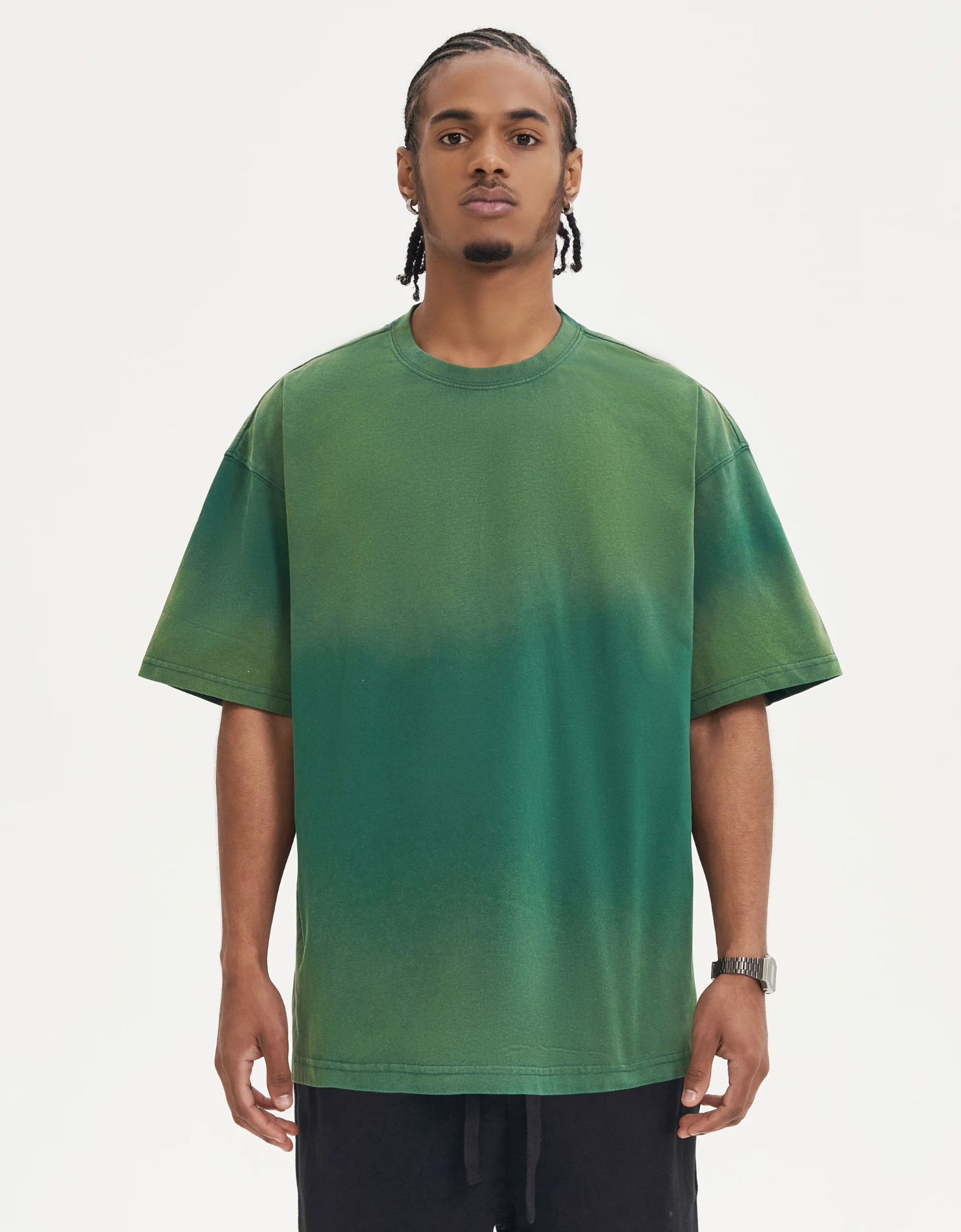 KUNO 02 – 260g | T-shirt Oversize Délavé
