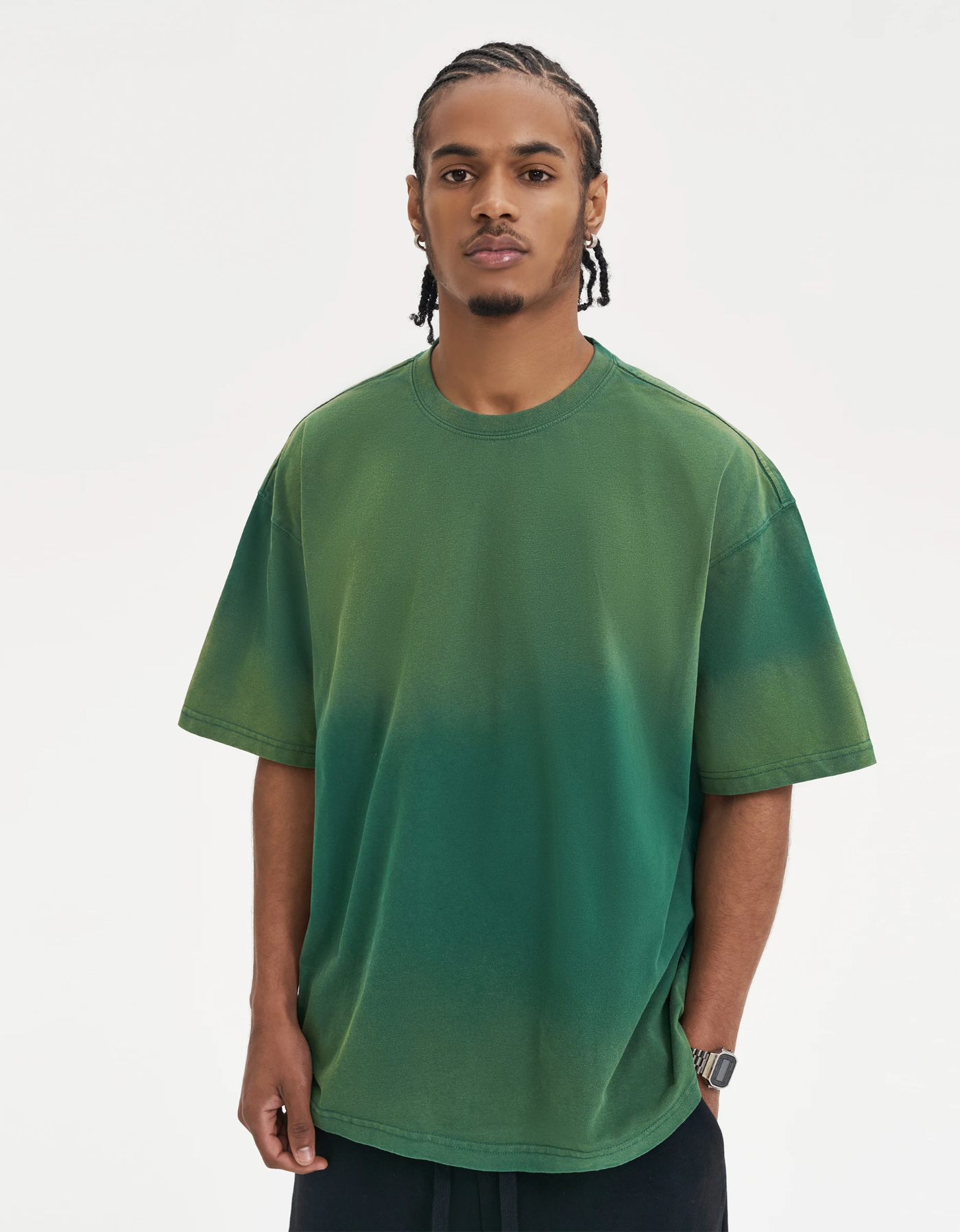 KUNO 02 – 260g | T-shirt Oversize Délavé