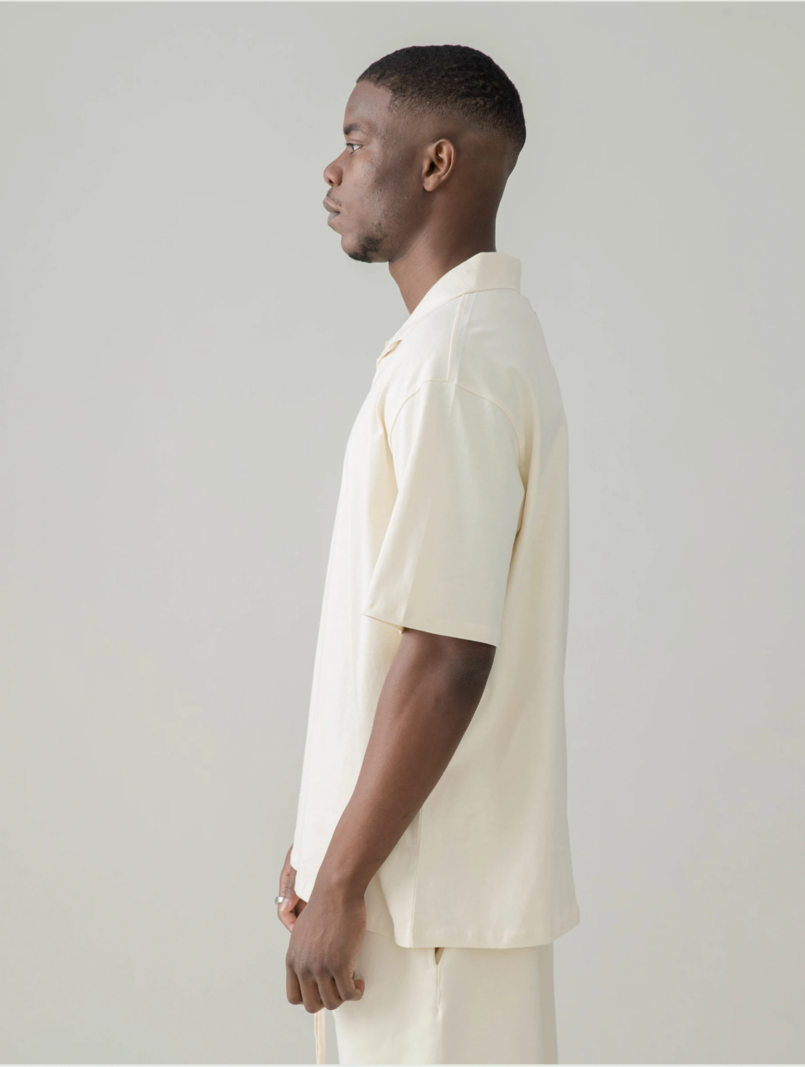 KUNO 04 – 240g | Polo Oversize Minimaliste