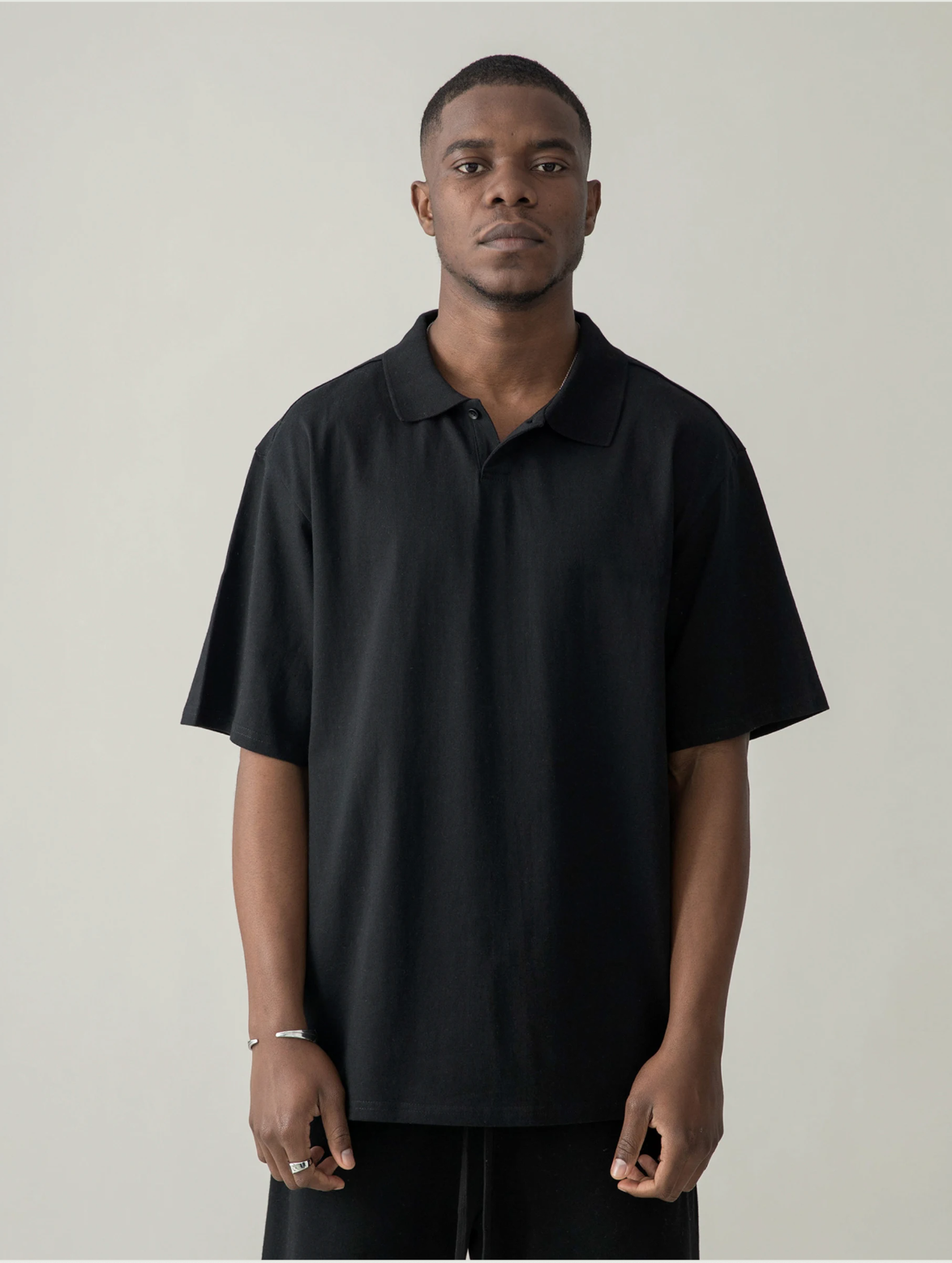 KUNO 04 – 240g | Polo Oversize Minimaliste