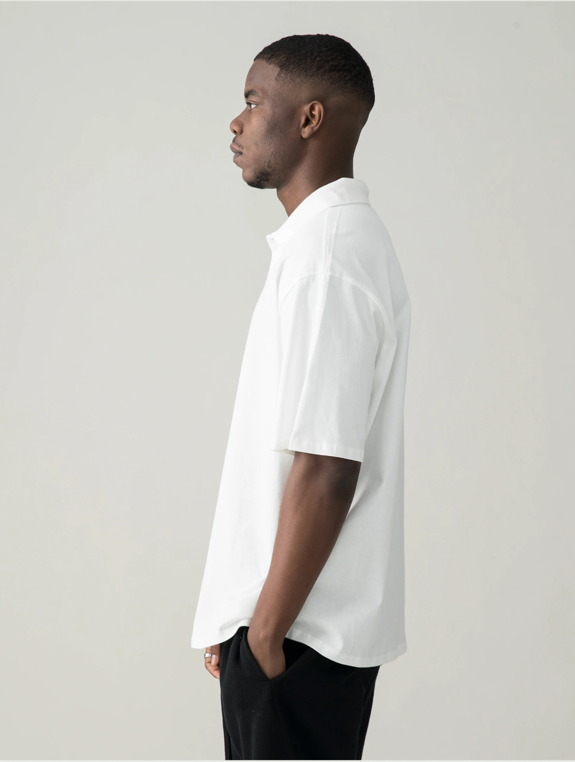 KUNO 04 – 240g | Polo Oversize Minimaliste