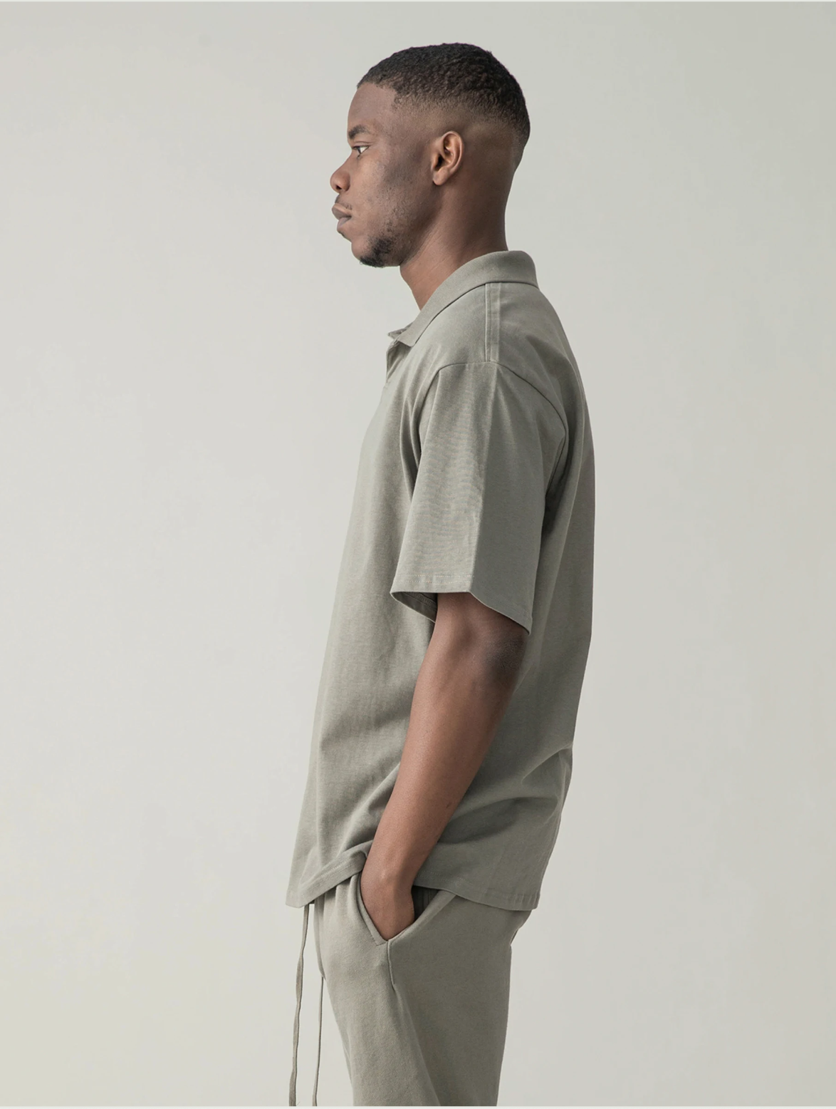 KUNO 04 – 240g | Polo Oversize Minimaliste