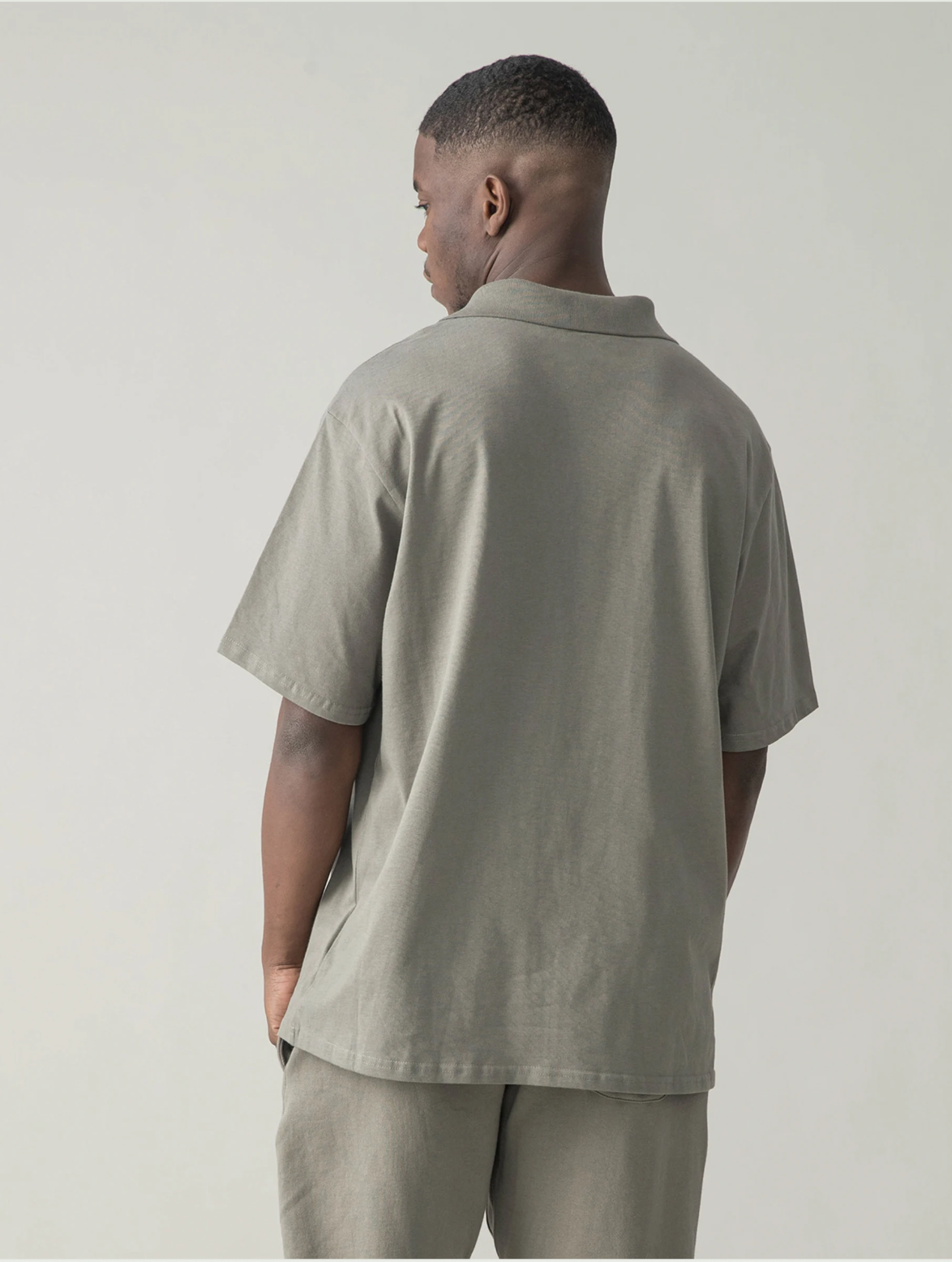 KUNO 04 – 240g | Polo Oversize Minimaliste