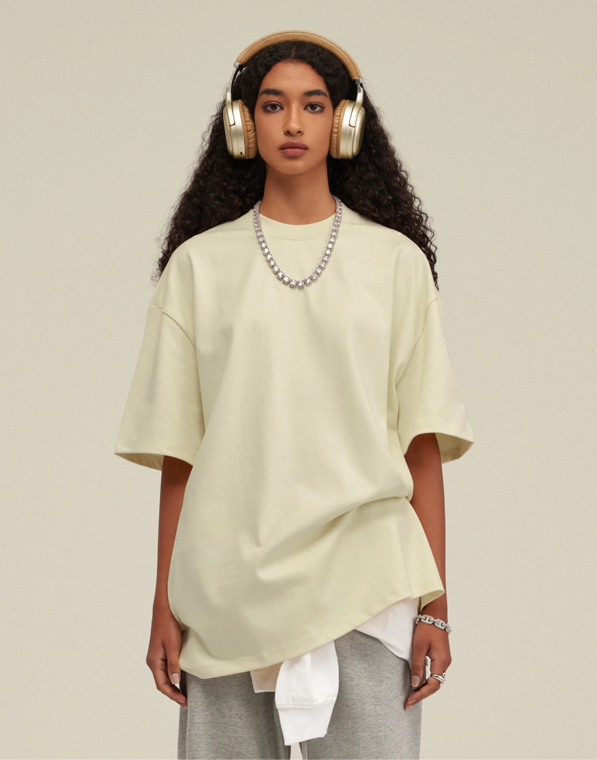 KUNO 05 – 425g | T-shirt Oversize Poids Lourd