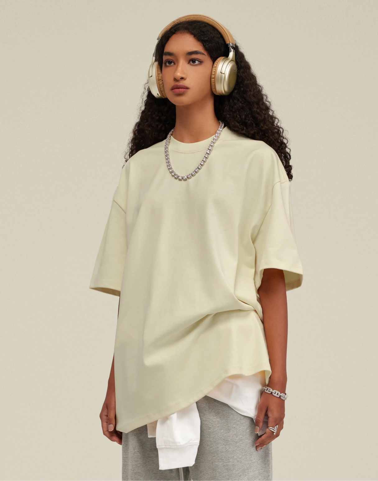 KUNO 05 – 425g | T-shirt Oversize Poids Lourd