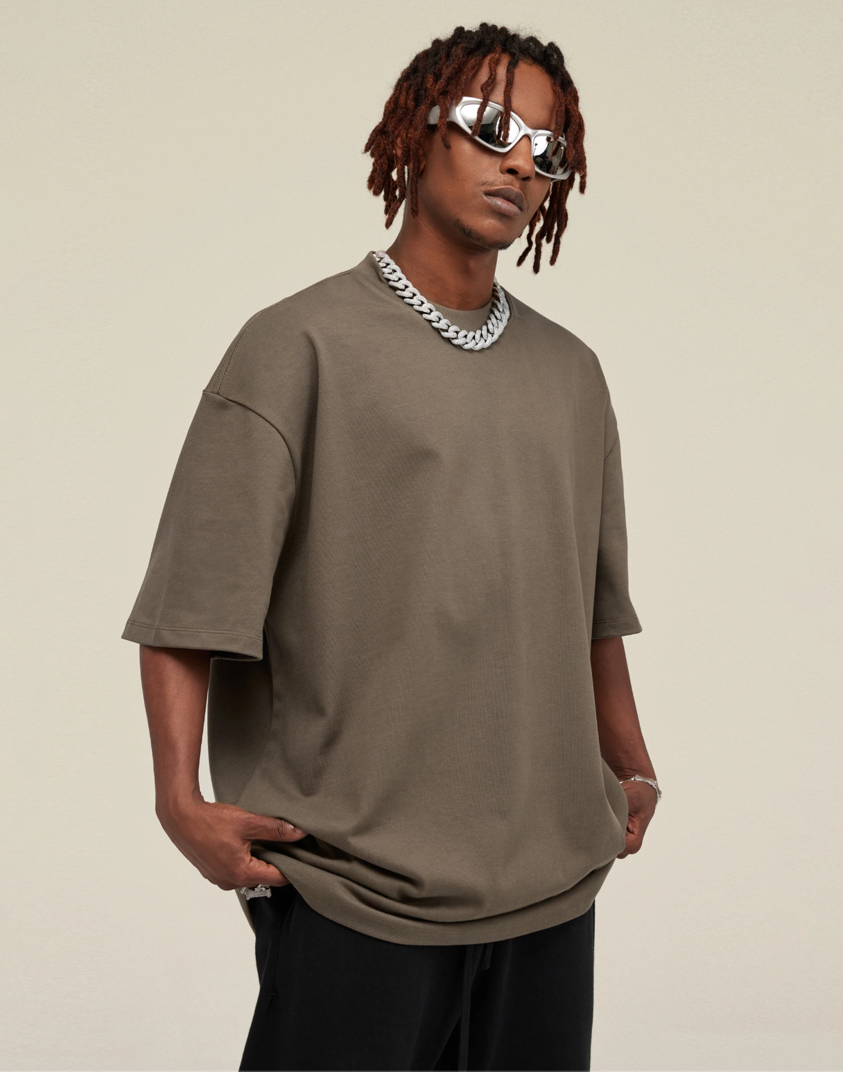 KUNO 05 – 425g | T-shirt Oversize Poids Lourd