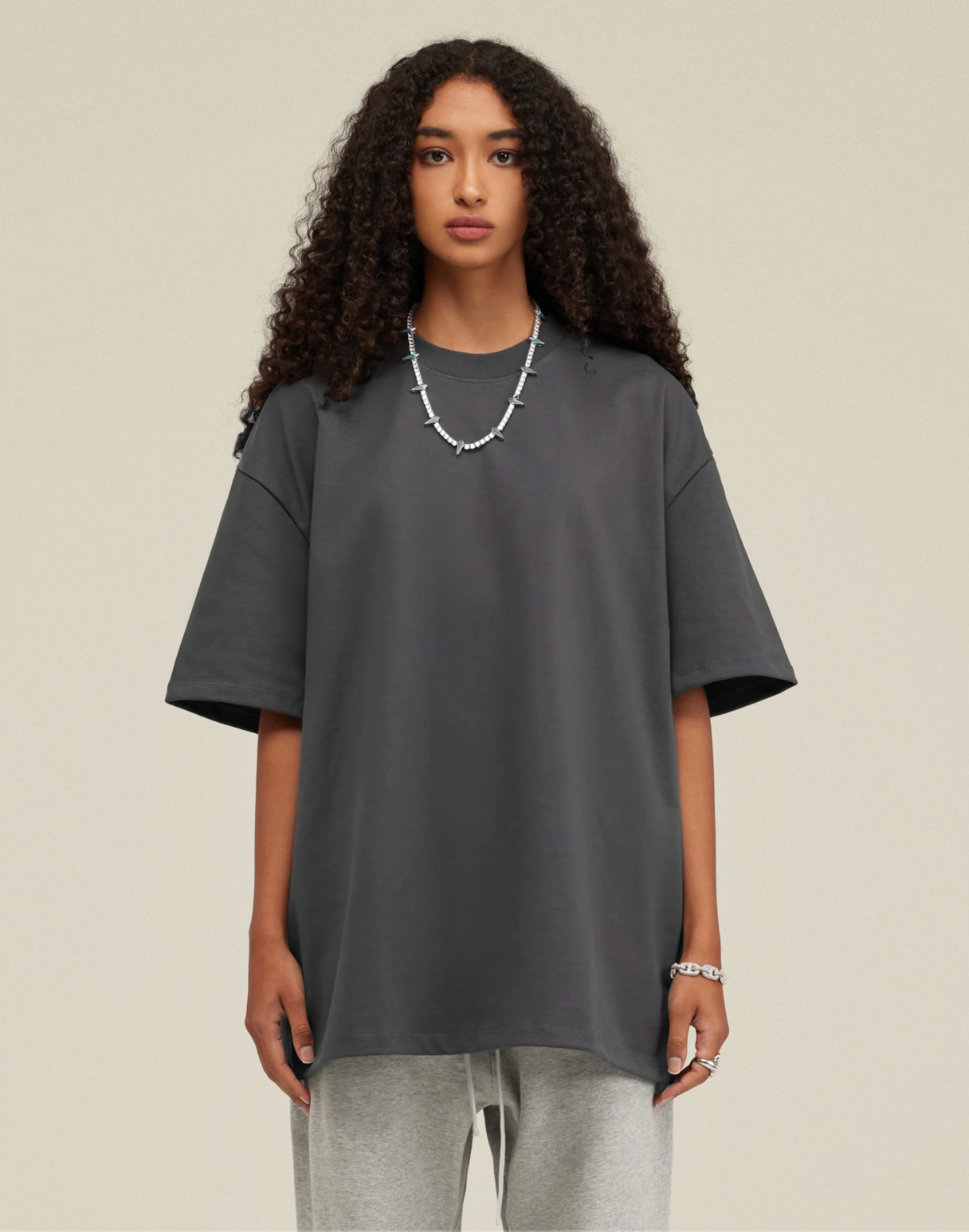 KUNO 05 – 425g | T-shirt Oversize Poids Lourd