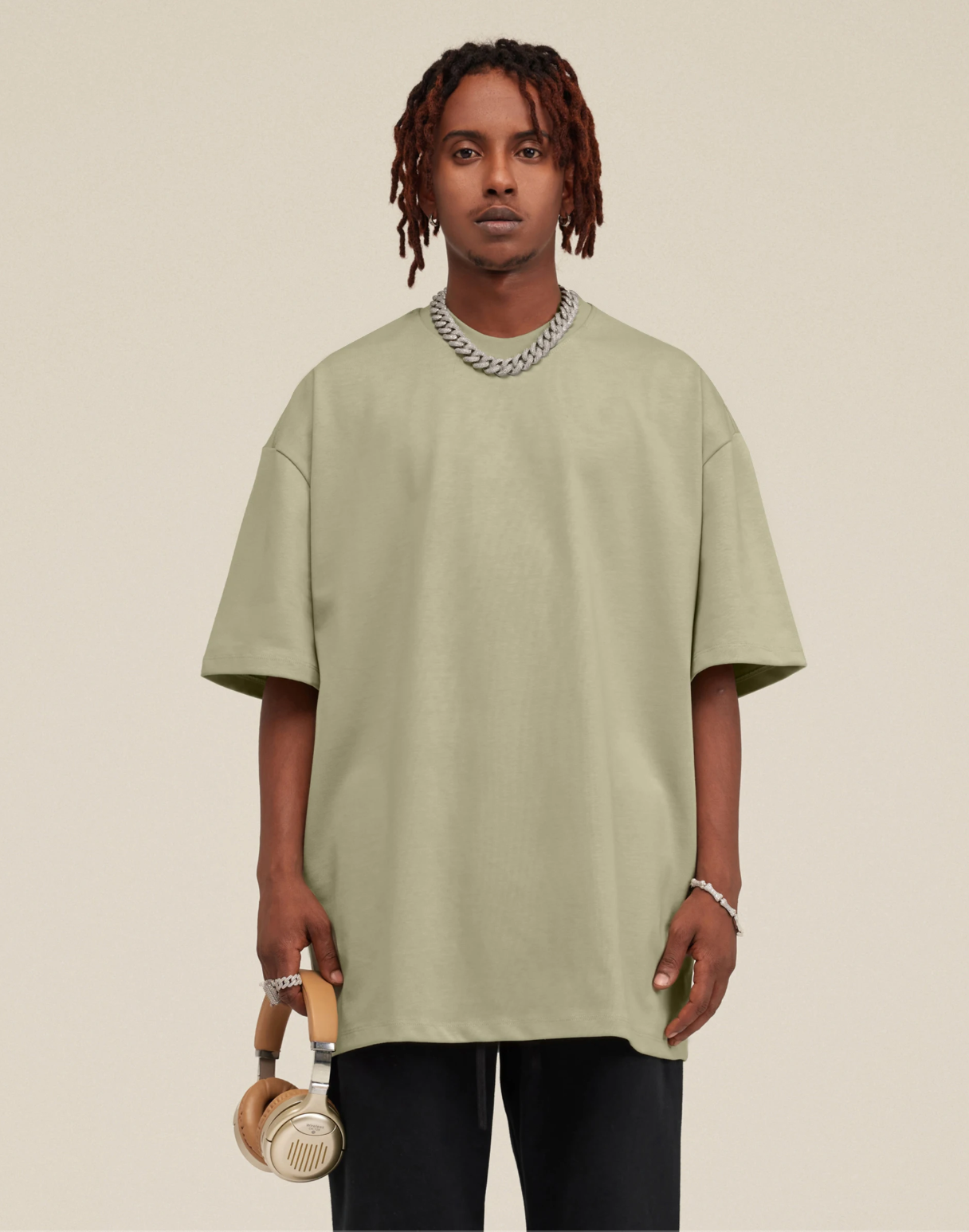 KUNO 05 – 425g | T-shirt Oversize Poids Lourd