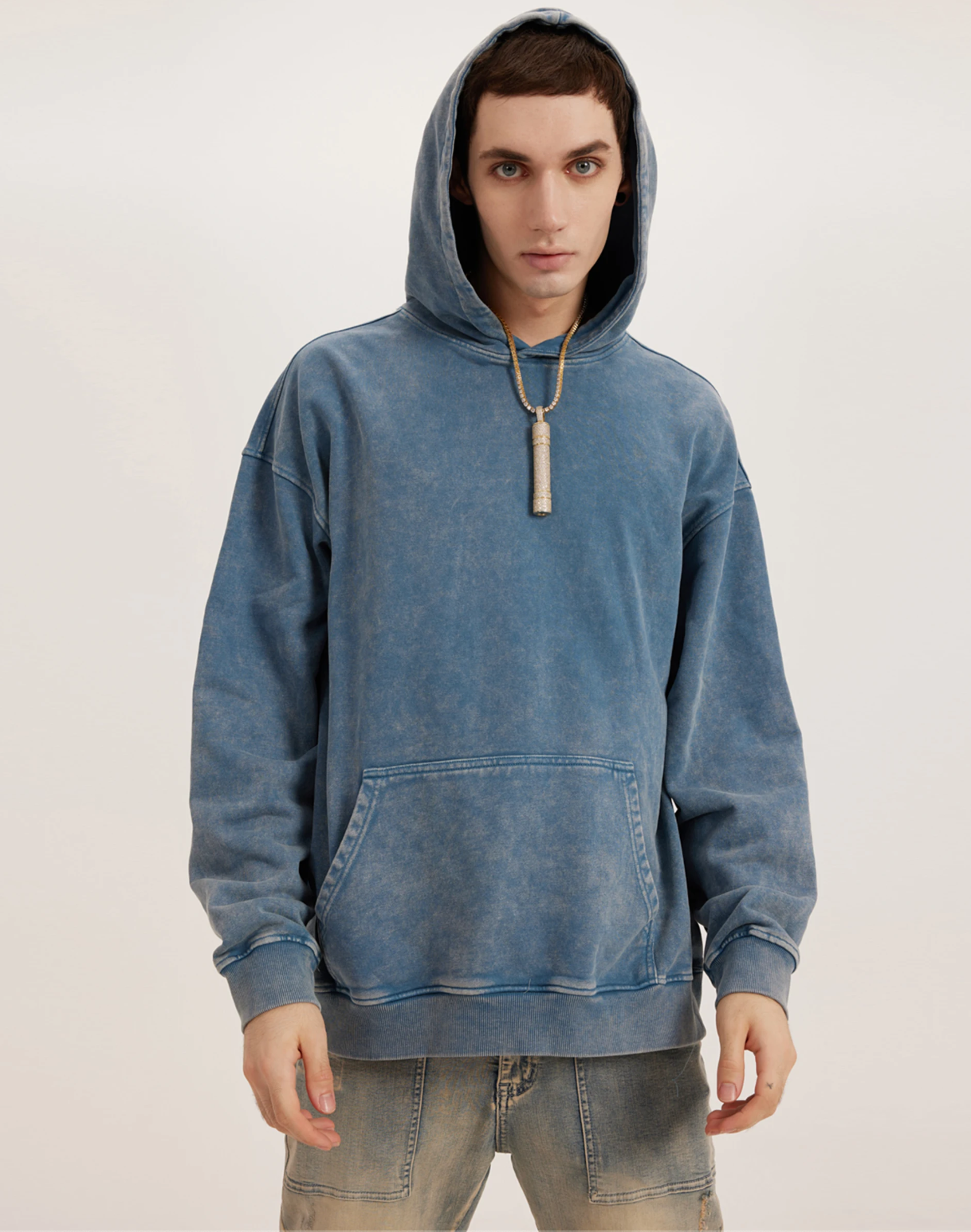 KUNO – 440g | Hoodie Oversize Délavé Premium