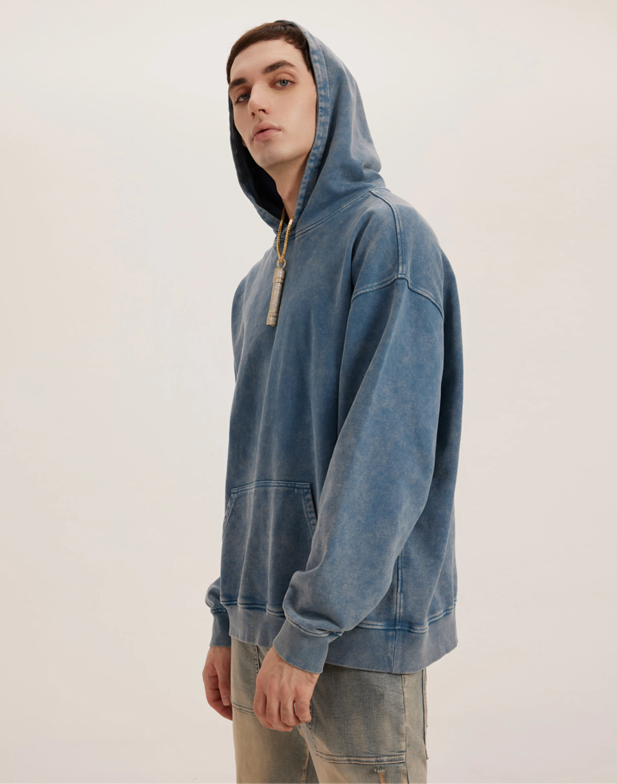 KUNO – 440g | Hoodie Oversize Délavé Premium
