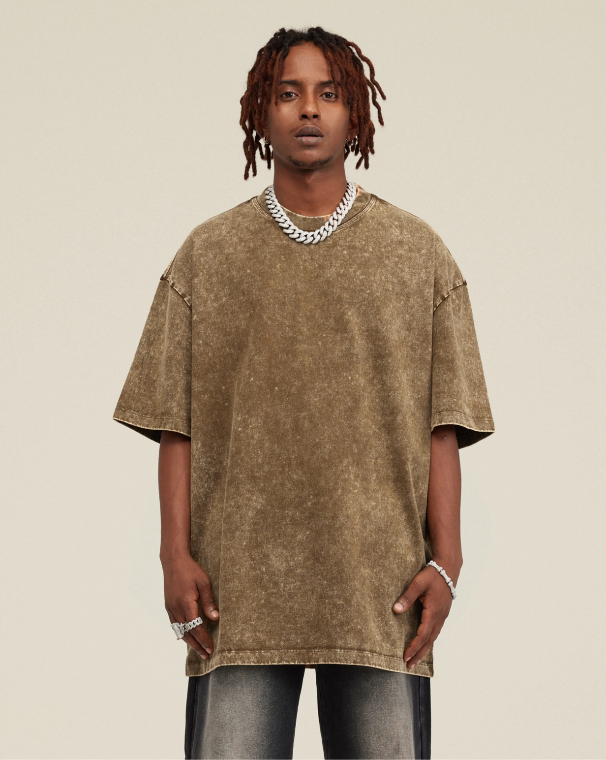 KUNO – 285g | T-shirt Oversize Délavé Vintage