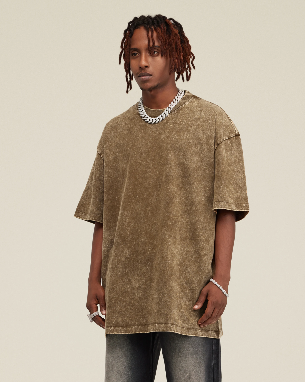 KUNO – 285g | T-shirt Oversize Délavé Vintage
