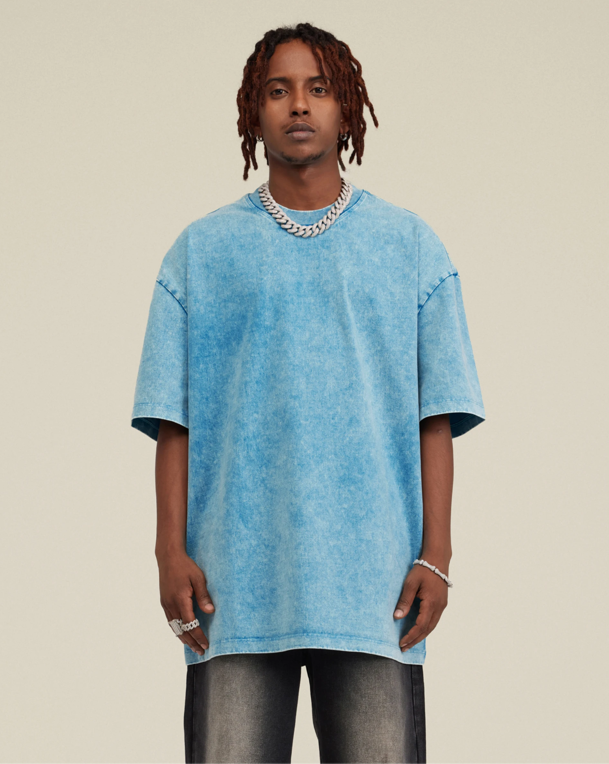 KUNO – 285g | T-shirt Oversize Délavé Vintage
