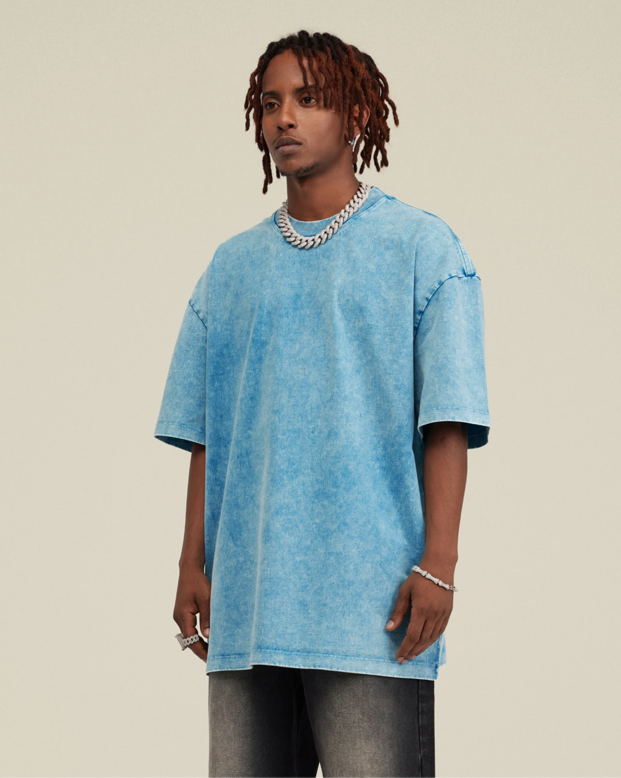 KUNO – 285g | T-shirt Oversize Délavé Vintage