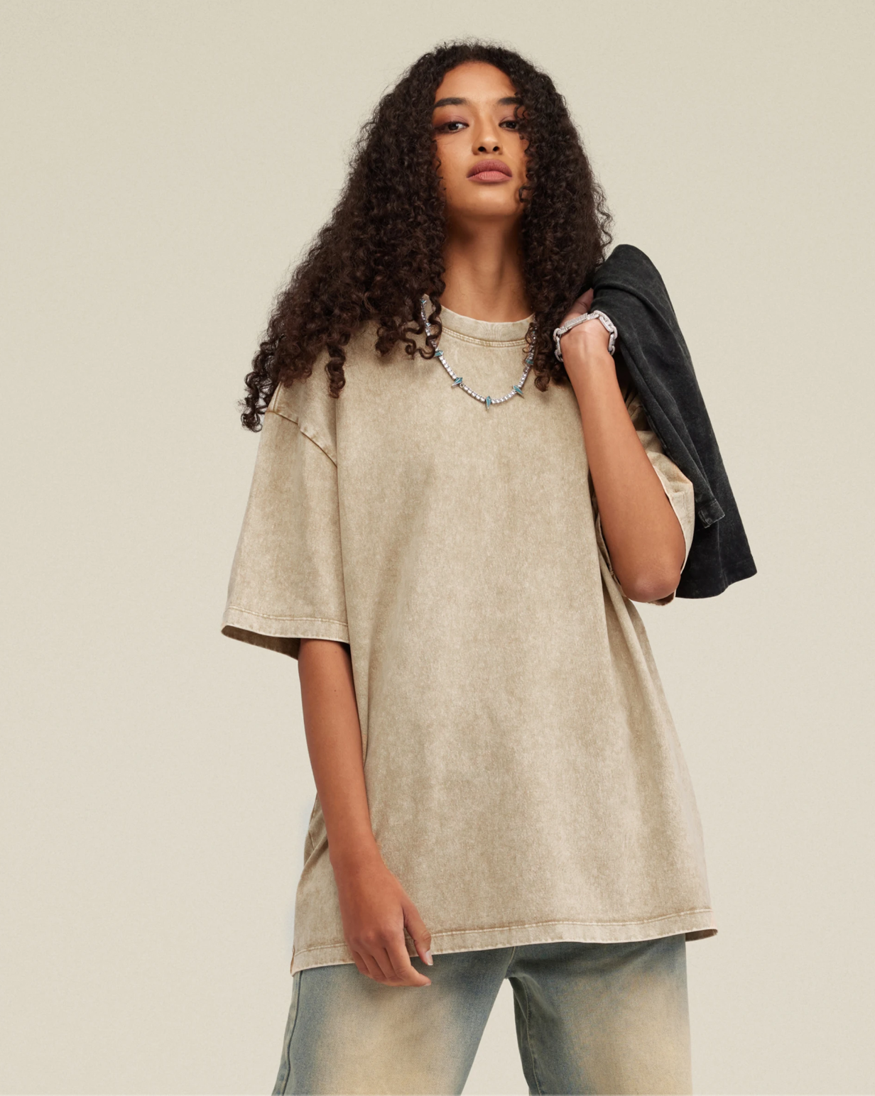 KUNO – 285g | T-shirt Oversize Délavé Vintage