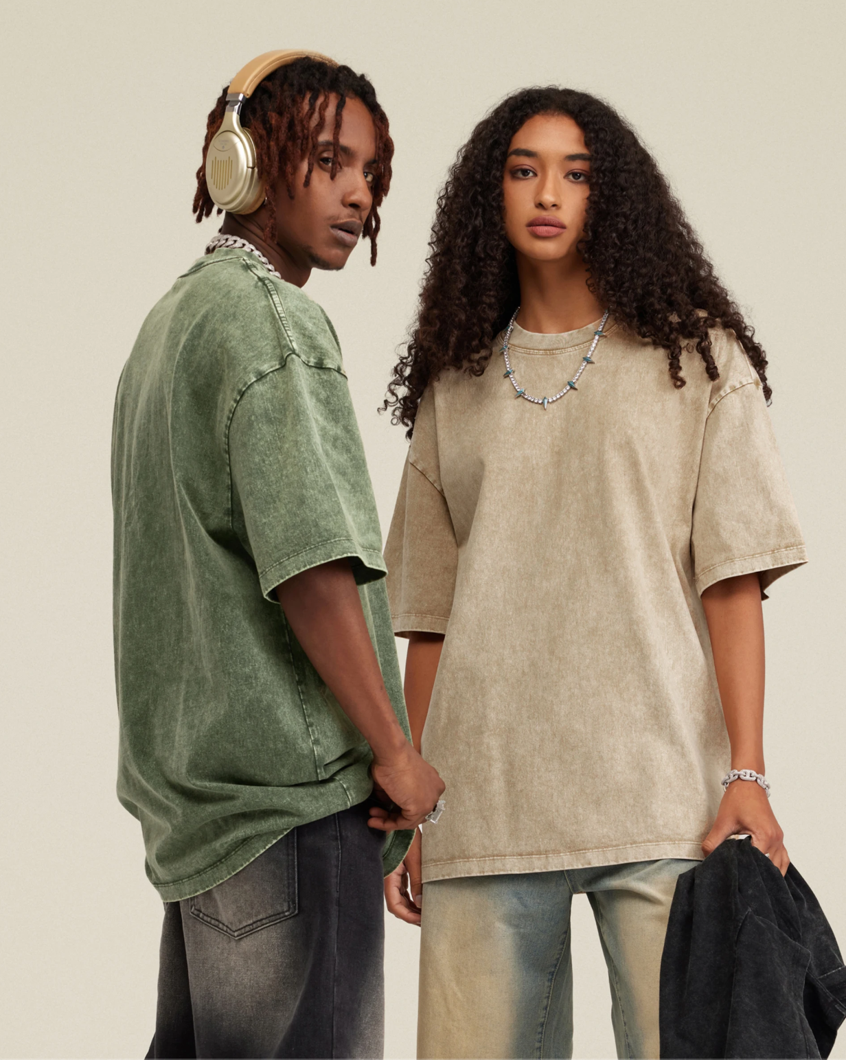 KUNO – 285g | T-shirt Oversize Délavé Vintage