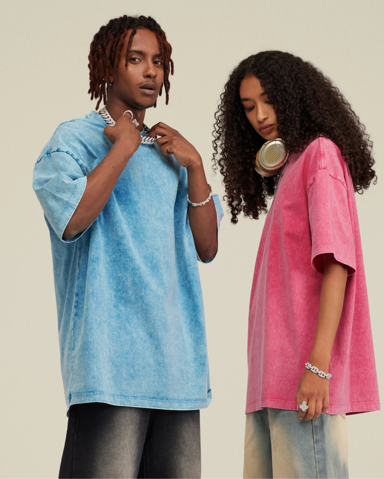 KUNO – 285g | T-shirt Oversize Délavé Vintage