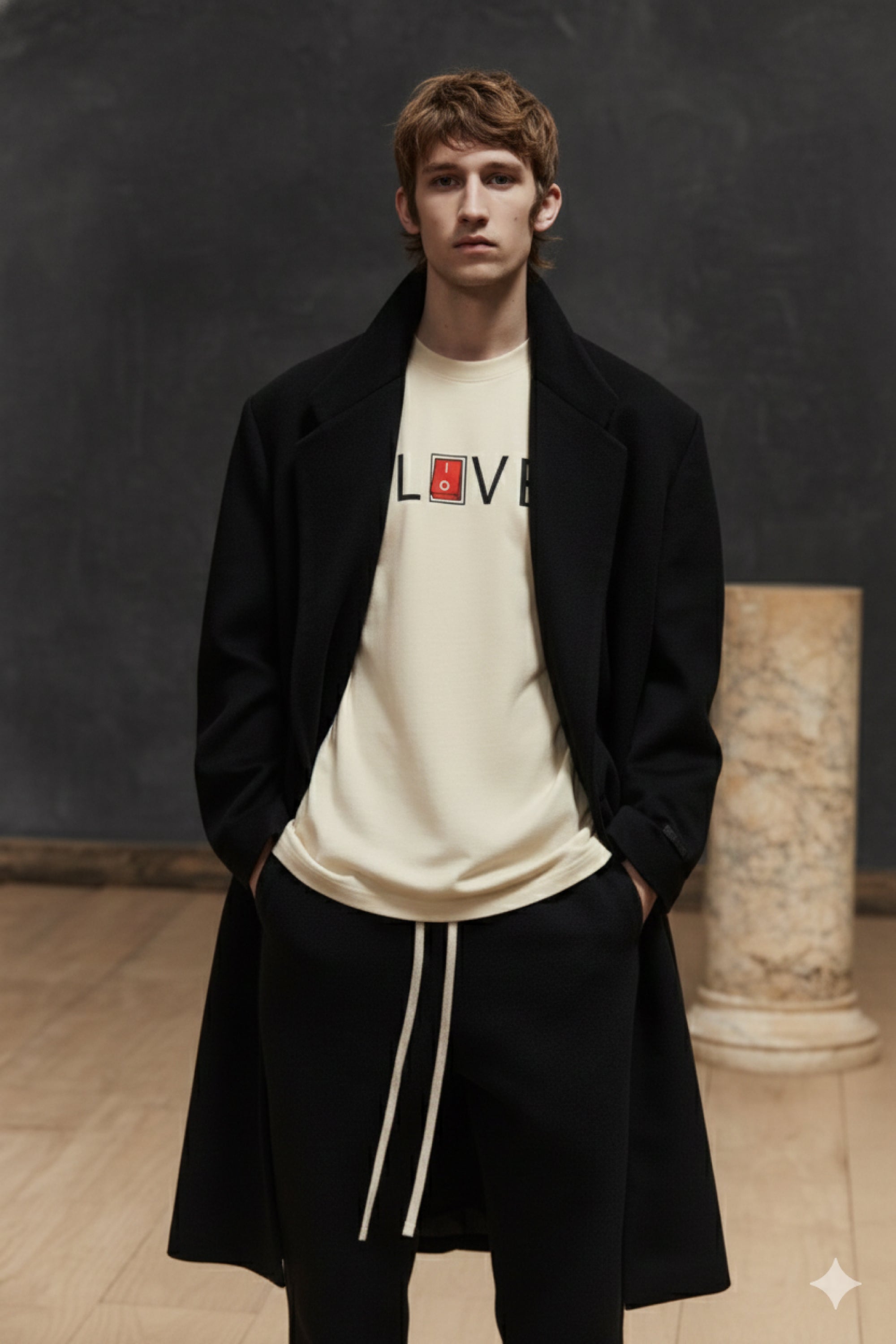 T-Shirt Brodé « LOVE SIGNAL »