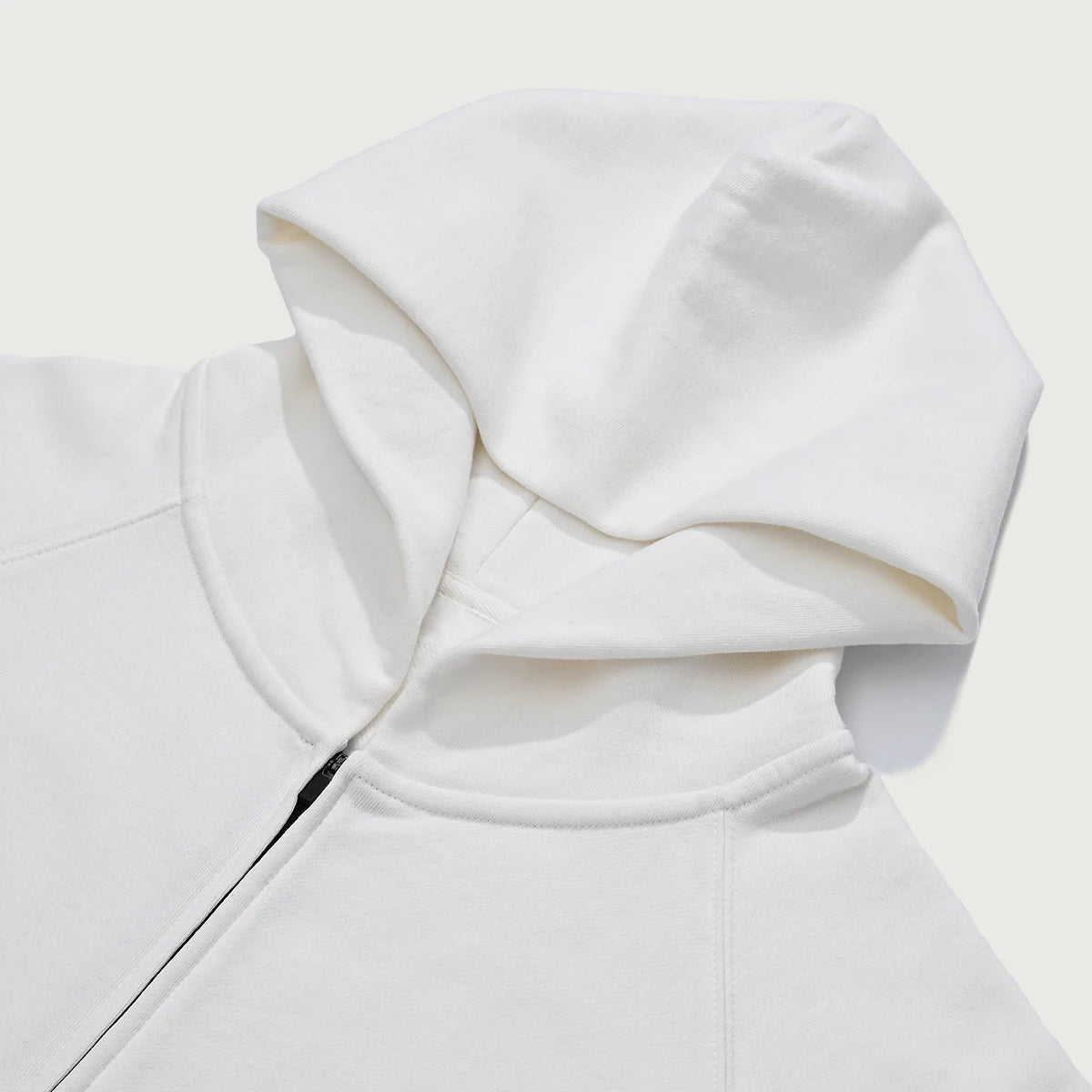 KUNO – 380g | Hoodie Zippé Doublé Premium