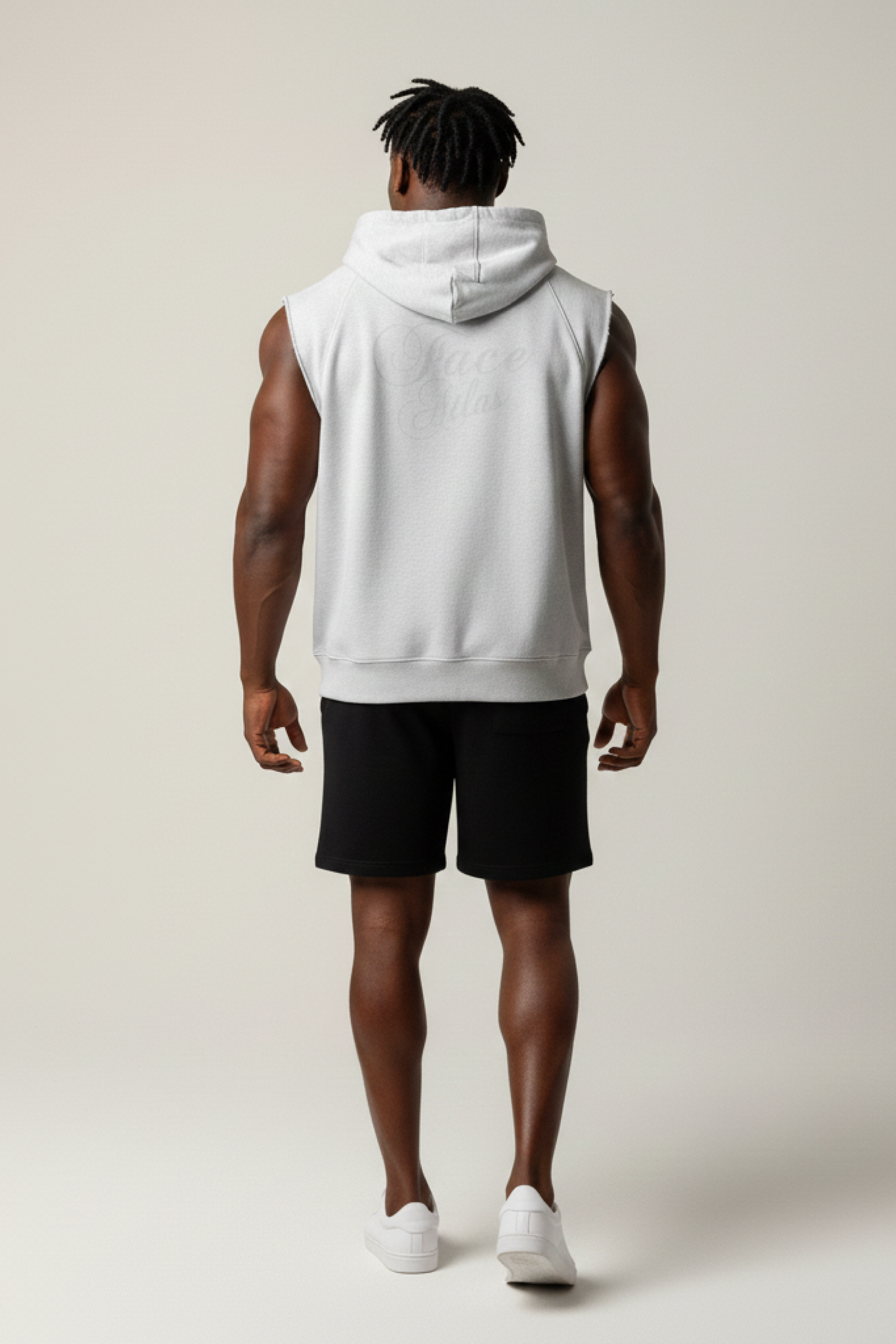 Hoodie Oversize Sans Manches 380g/m²