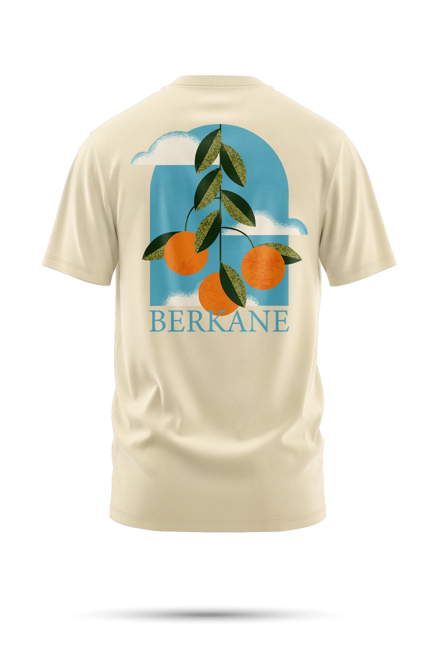 T-shirt Berkane – Vue d'Orangers 240 g/m² | Coton BIO