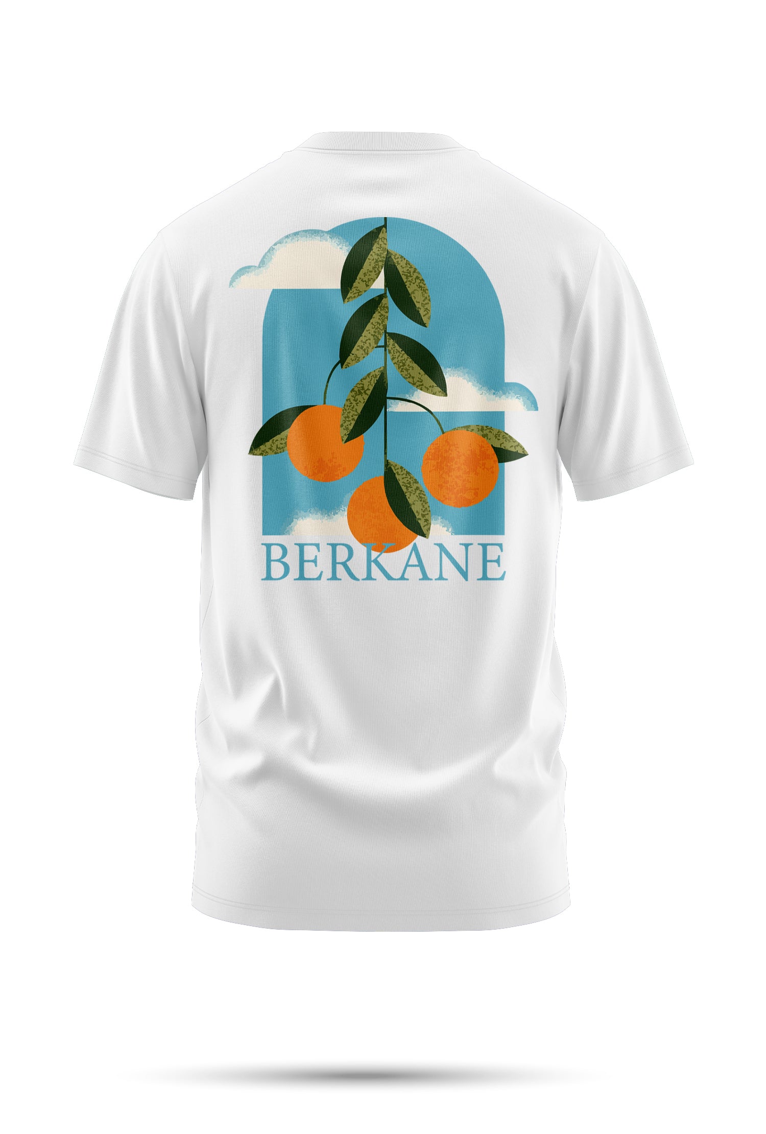 T-shirt Berkane – Vue d'Orangers 240 g/m² | Coton BIO