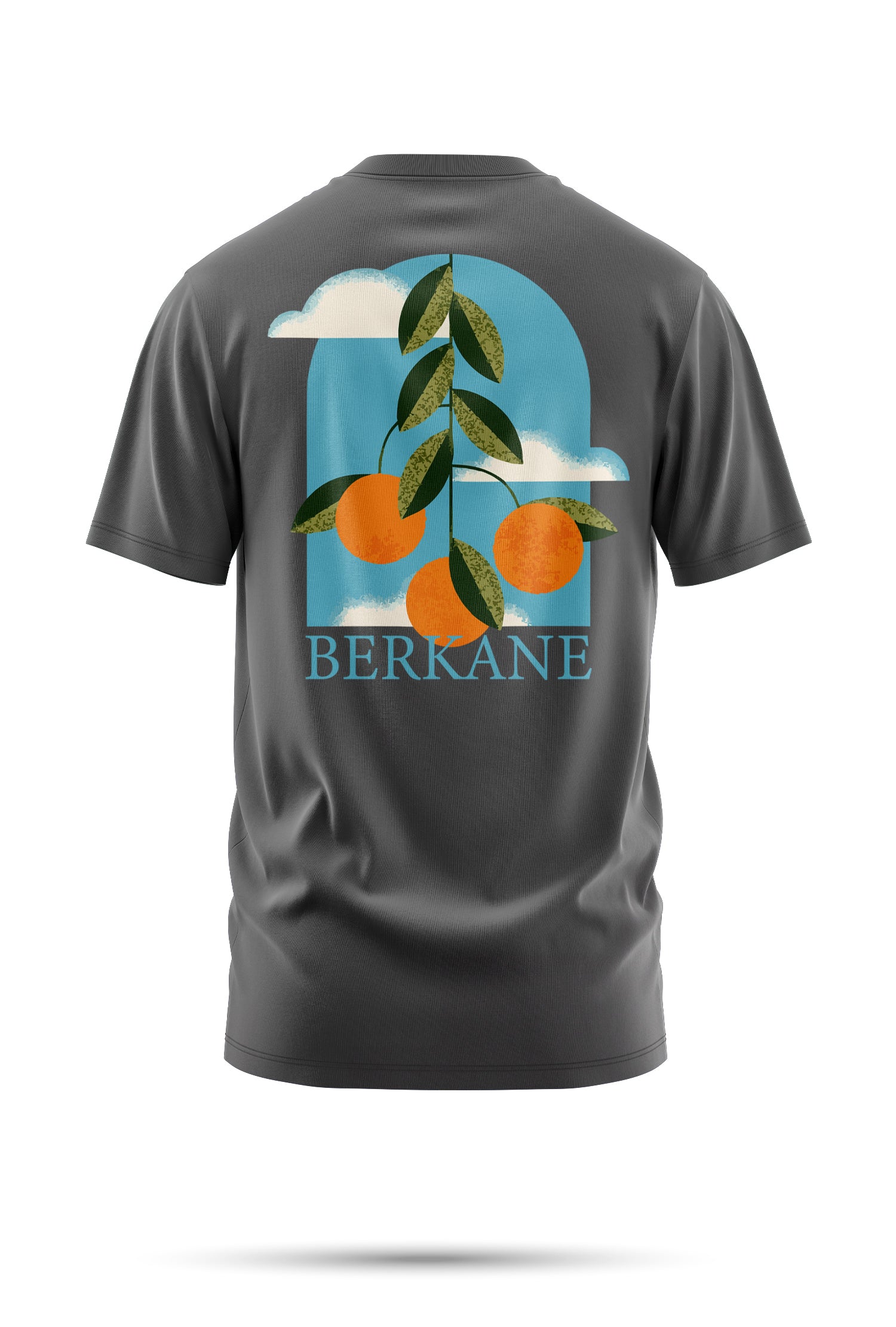T-shirt Berkane – Vue d'Orangers 240 g/m² | Coton BIO