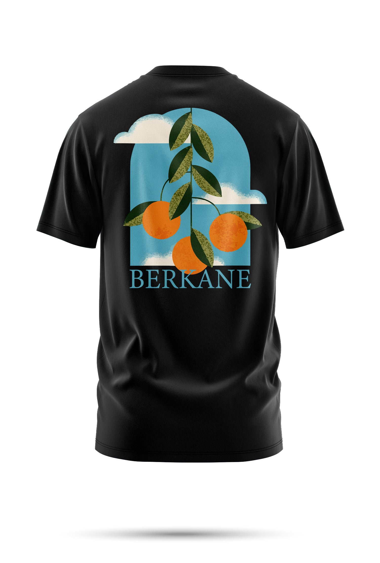 T-shirt Berkane – Vue d'Orangers 240 g/m² | Coton BIO