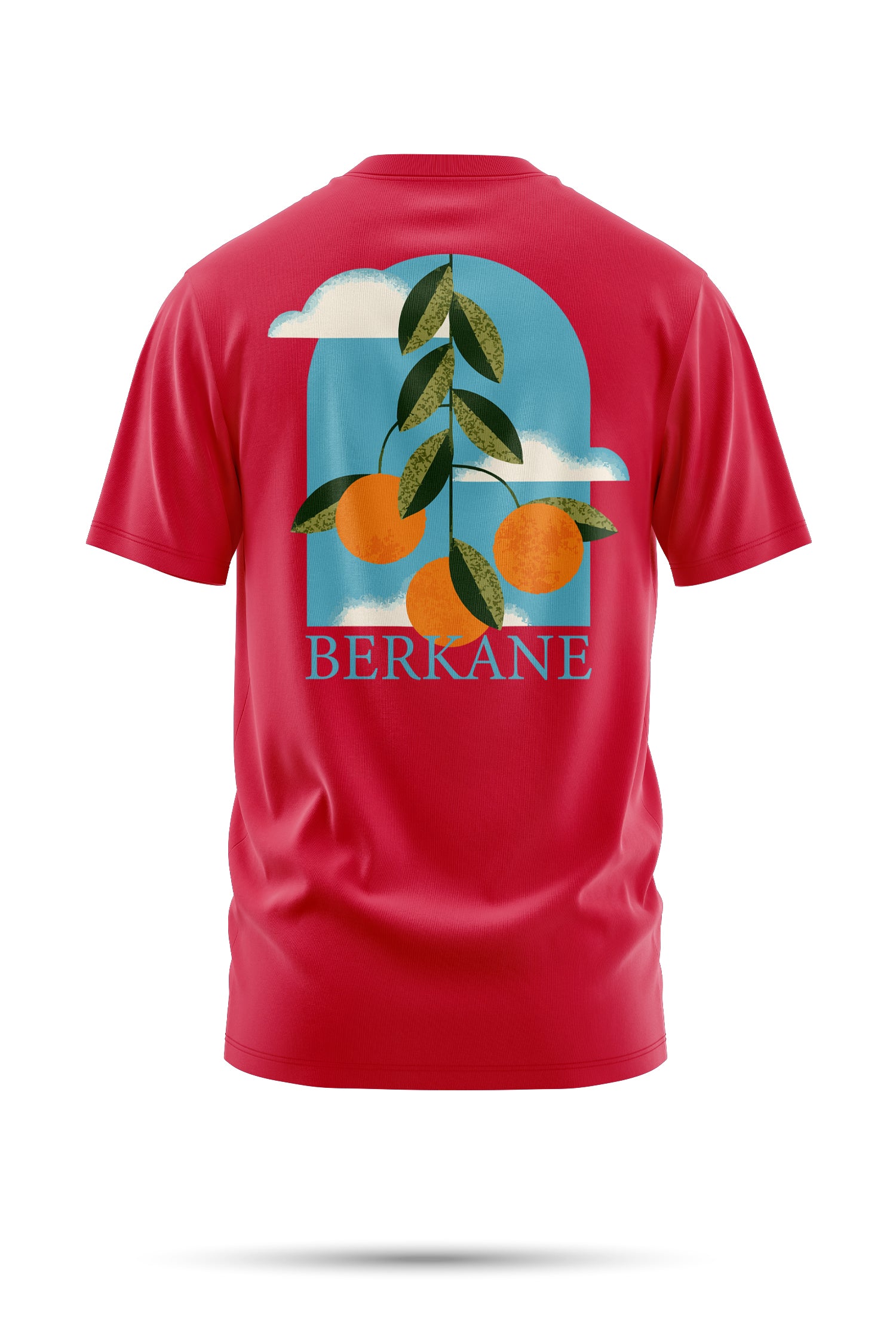 T-shirt Berkane – Vue d'Orangers 240 g/m² | Coton BIO