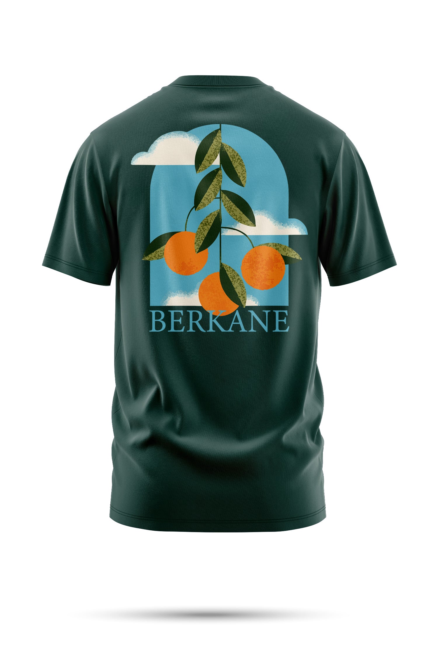 T-shirt Berkane – Vue d'Orangers 240 g/m² | Coton BIO