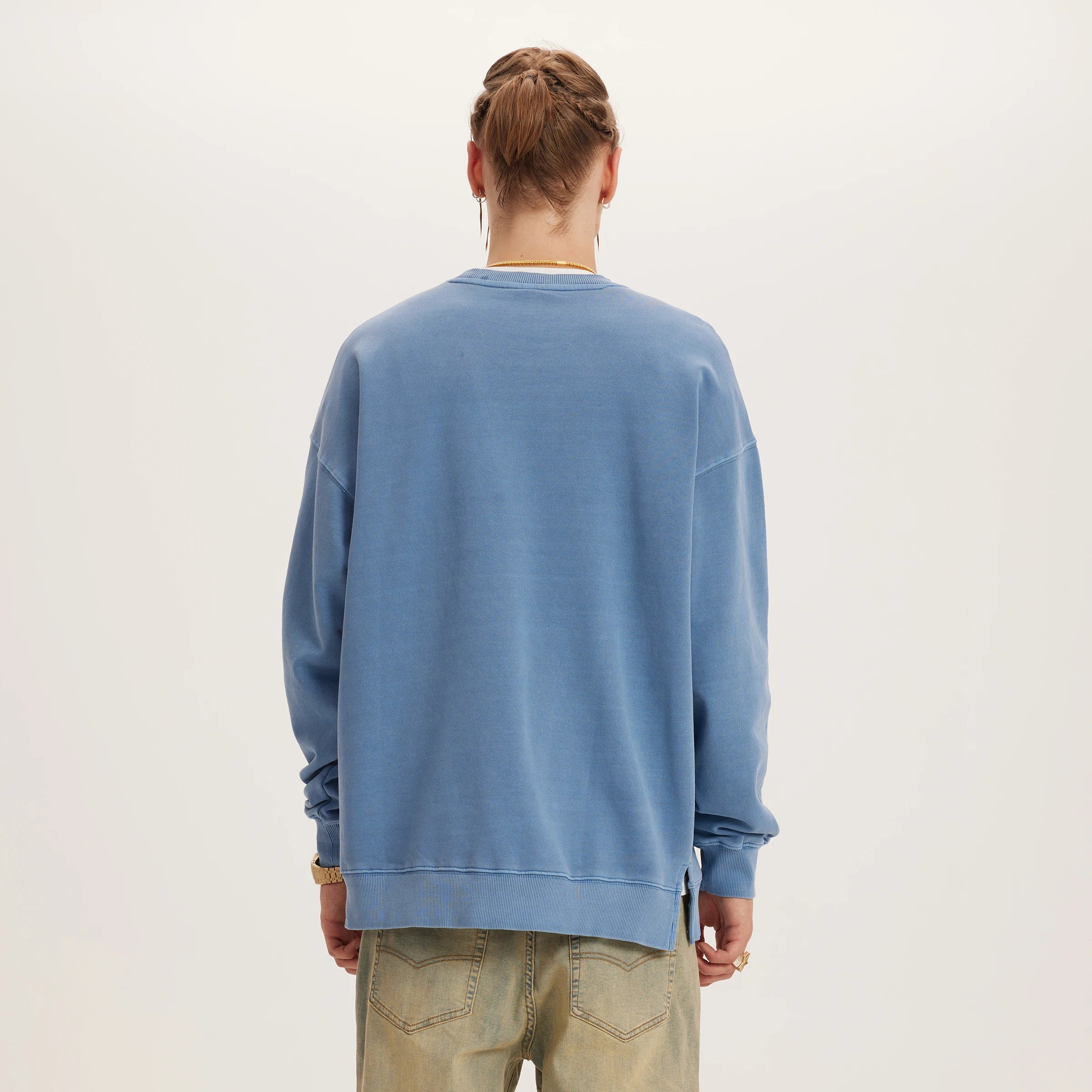 KUNO – 380g | Sweatshirt Oversize à Fente Latérale