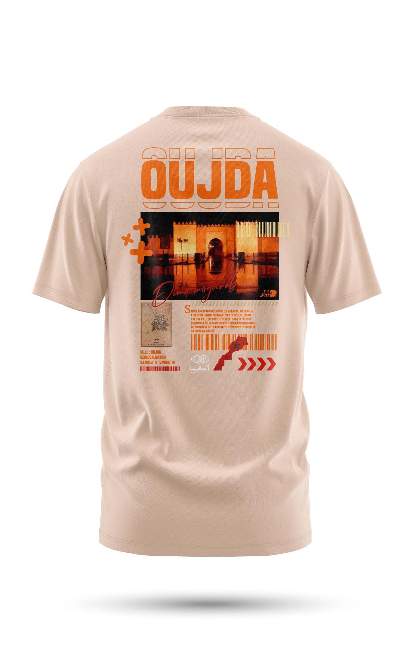 T-shirt Oujda 240 g/m² | Coton BIO