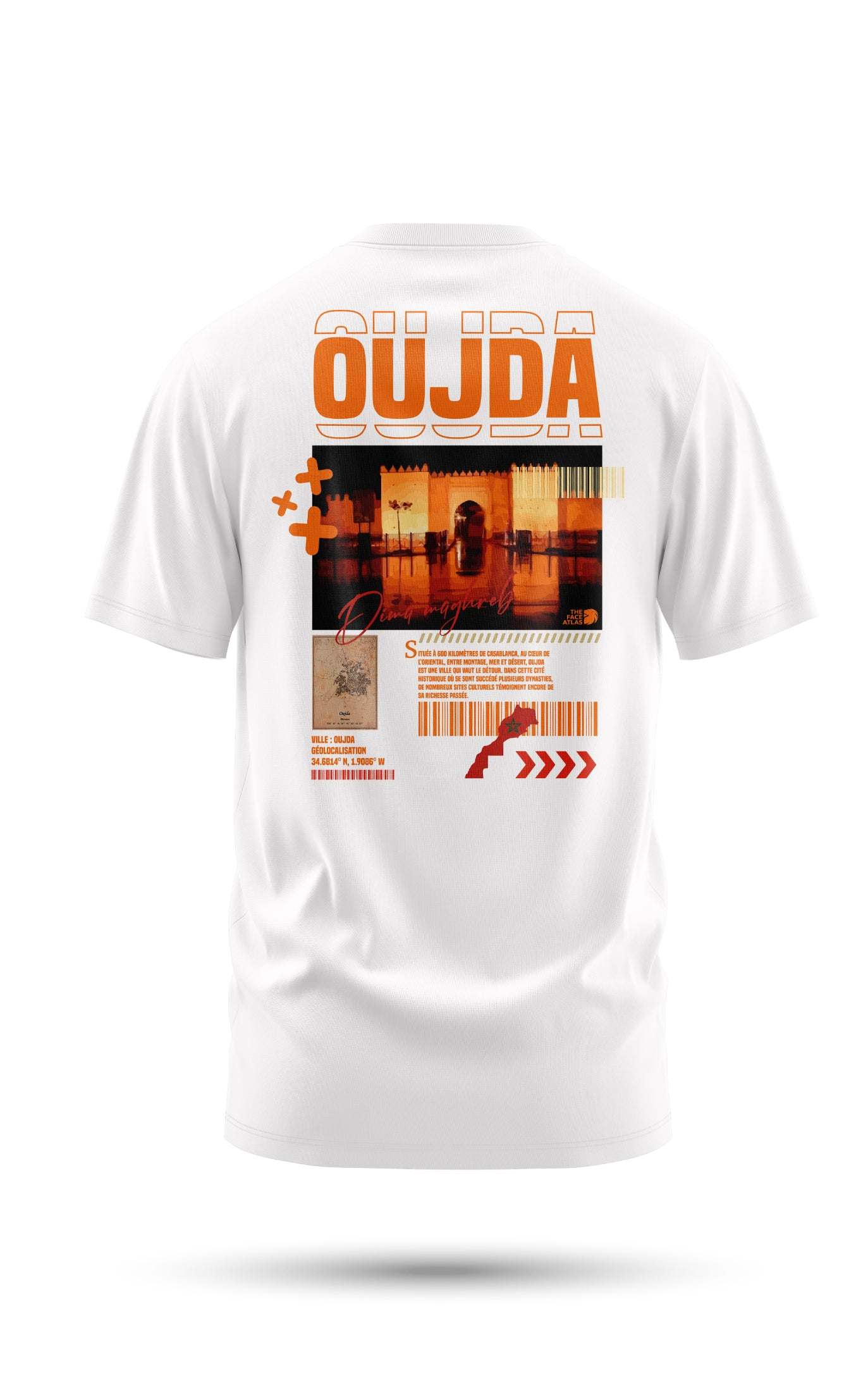 T-shirt Oujda 240 g/m² | Coton BIO