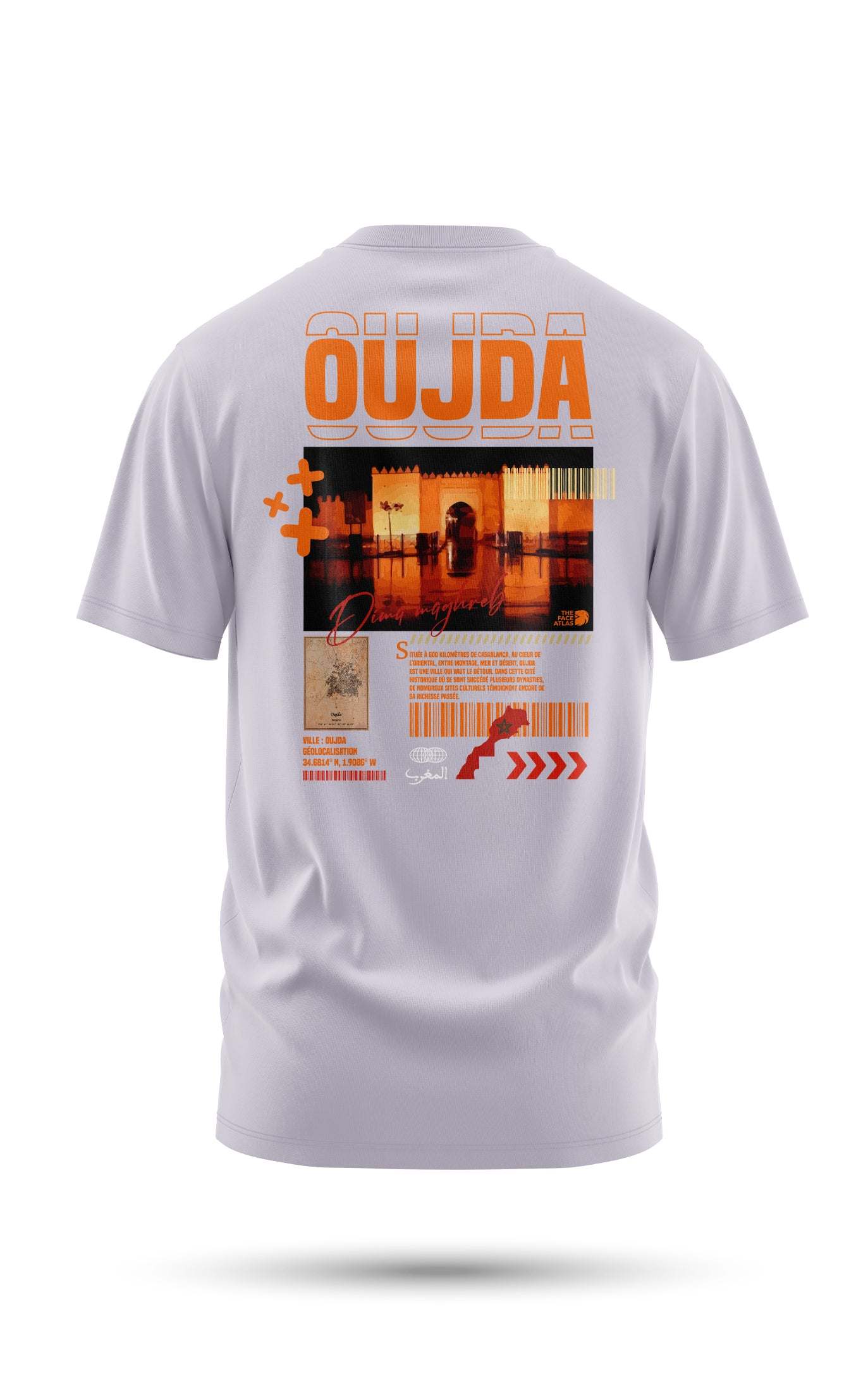 T-shirt Oujda 240 g/m² | Coton BIO