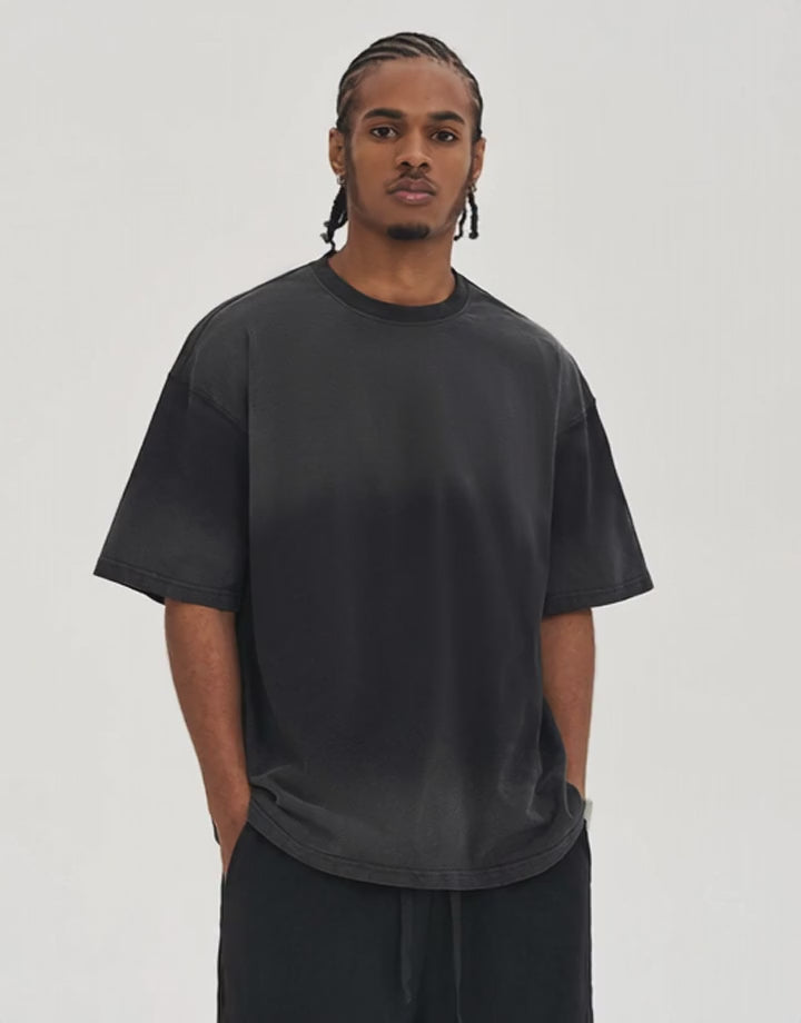 KUNO 02 – 260g | T-shirt Oversize Délavé