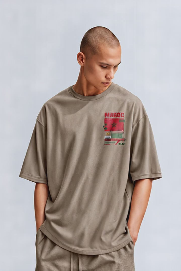 T-shirt Oversize “MOROCCO” – The Face Atlas