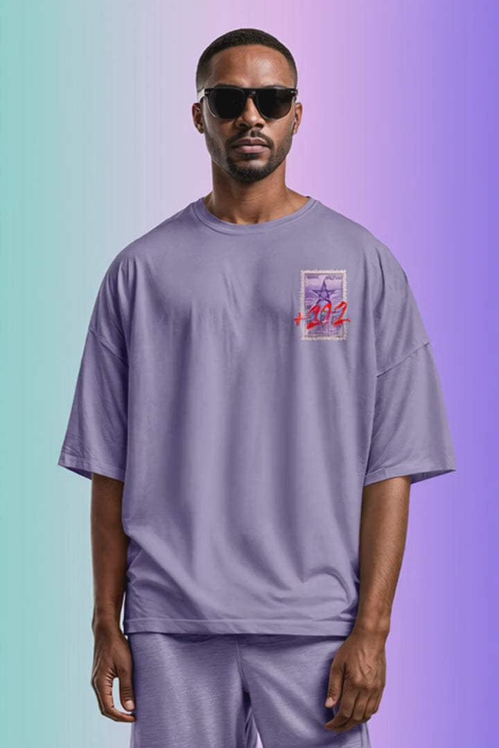 T-shirt oversize Maroc