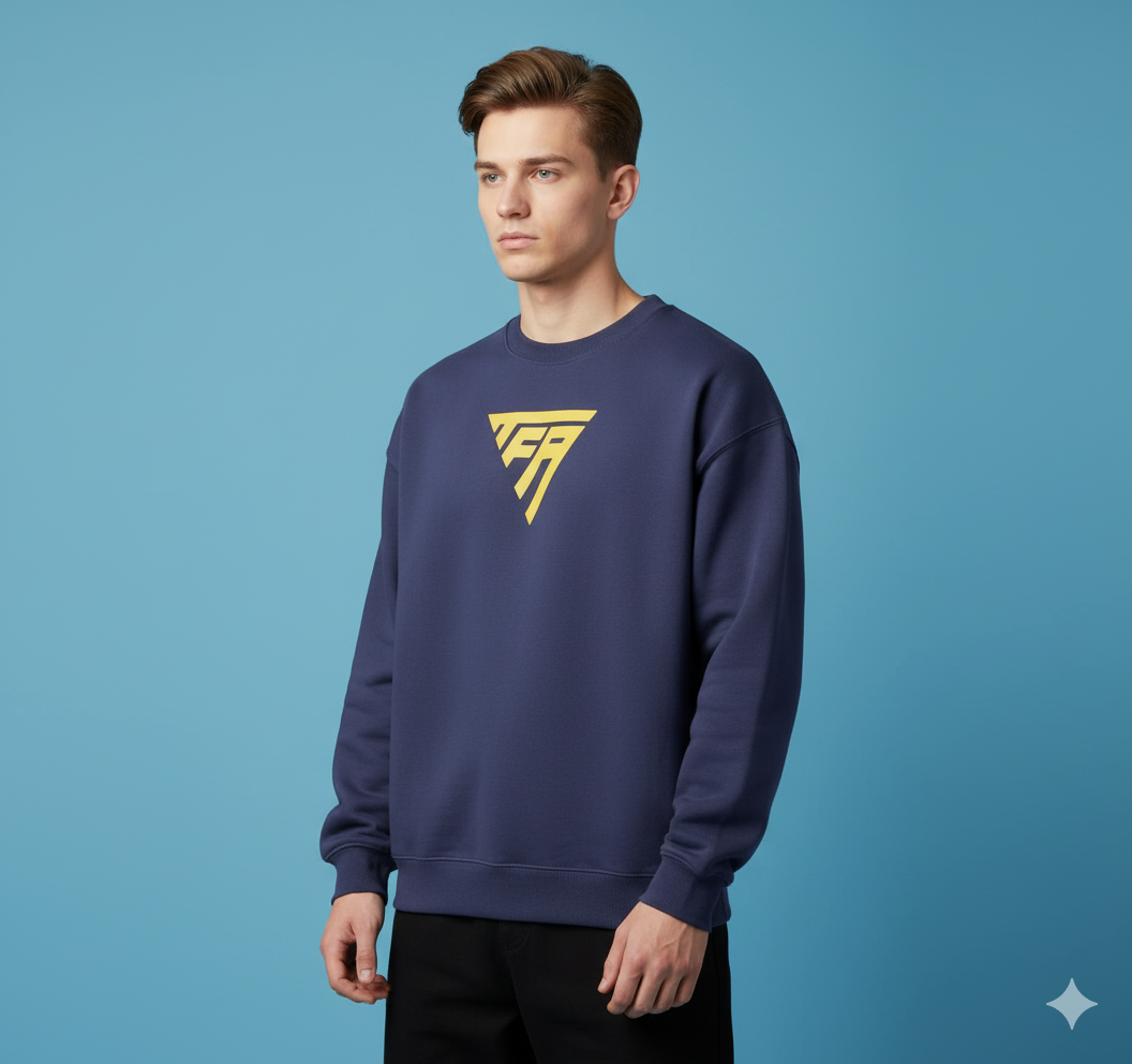 SWEAT OVERSIZE THE FACE ATLAS – 370 G/M²