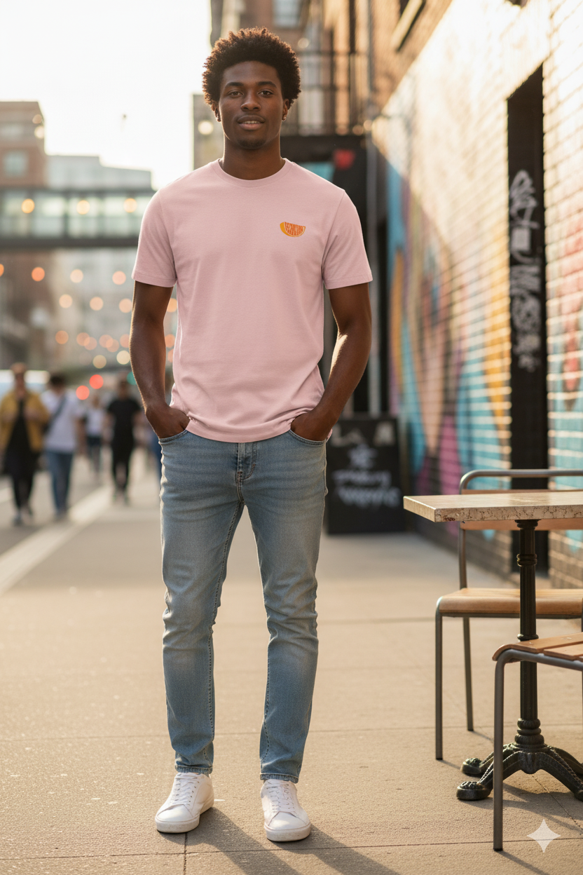 T-shirt Berkane – Slice Drop 240 g/m² | Coton BIO