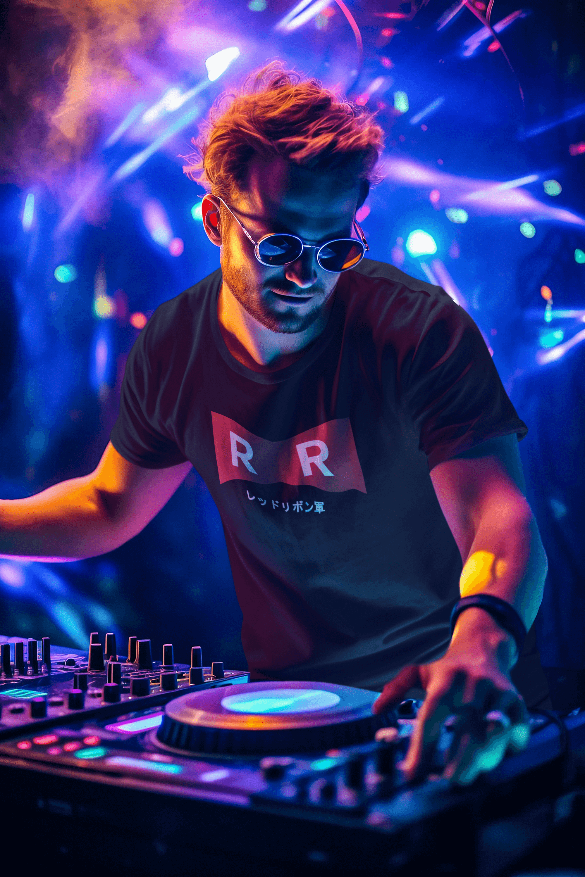 T-shirt Dragon Ball – Ruban Rouge | L’emblème de l’Armée du Red Ribbon