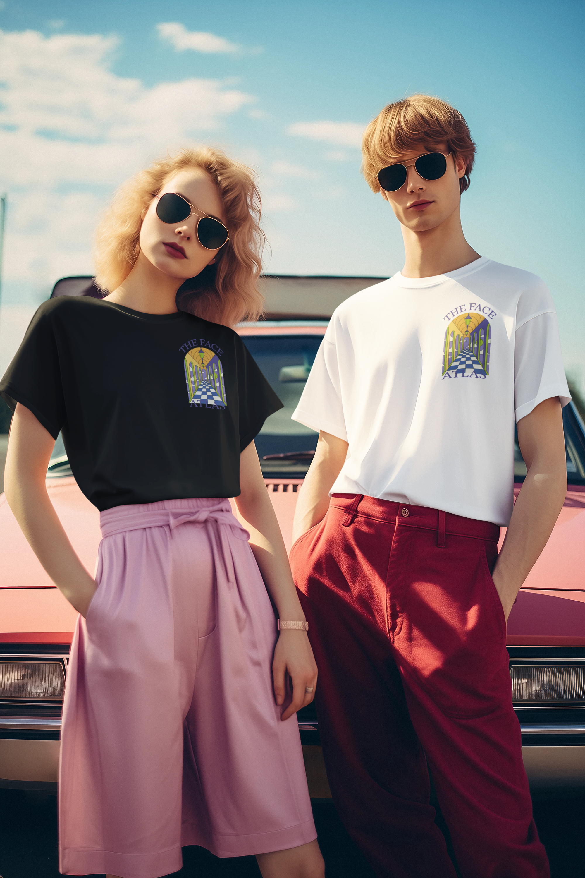 T-shirt Atlas Arch 240 g/m² | Coton Premium