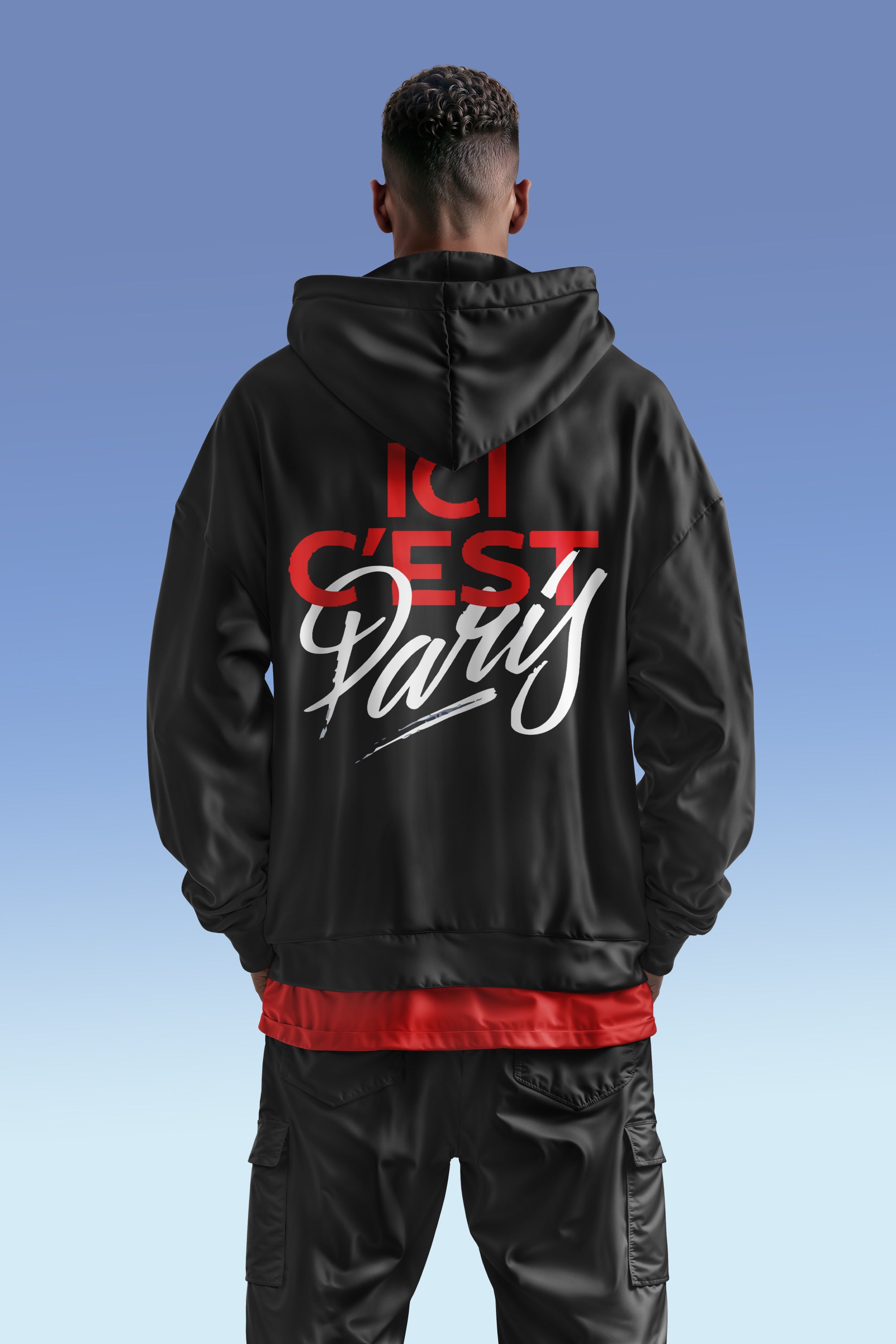 PARIS — HOODIE OVERSIZE FLEECE 380G