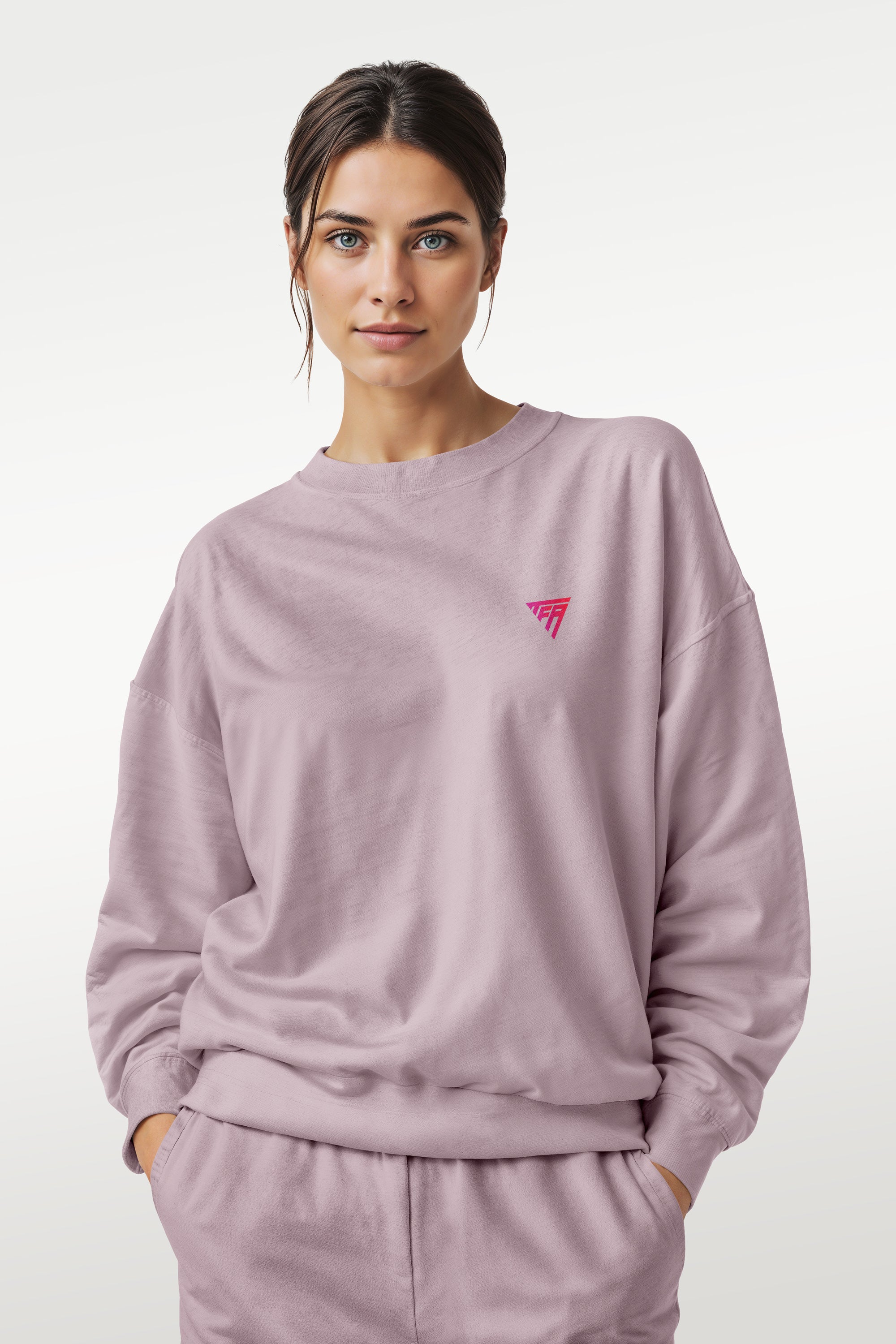 SWEAT OVERSIZE THE FACE ATLAS – 370 G/M² CONFORT & STYLE