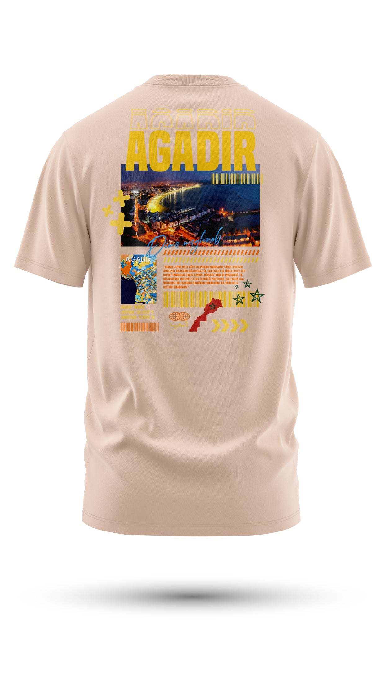 T-shirt Agadir 240 g/m² | Coton BIO