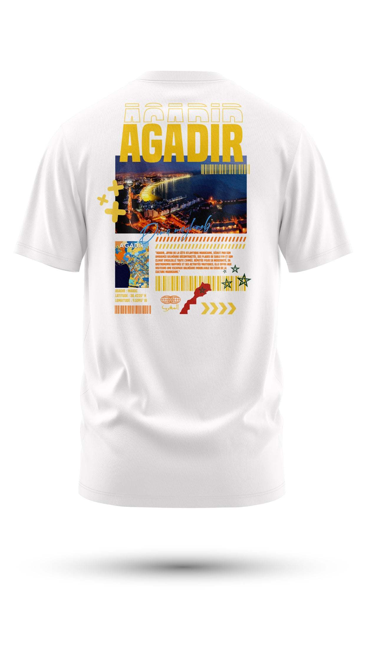 T-shirt Agadir 240 g/m² | Coton BIO