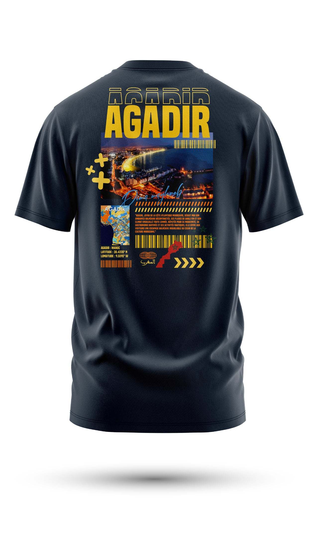 T-shirt Agadir 240 g/m² | Coton BIO