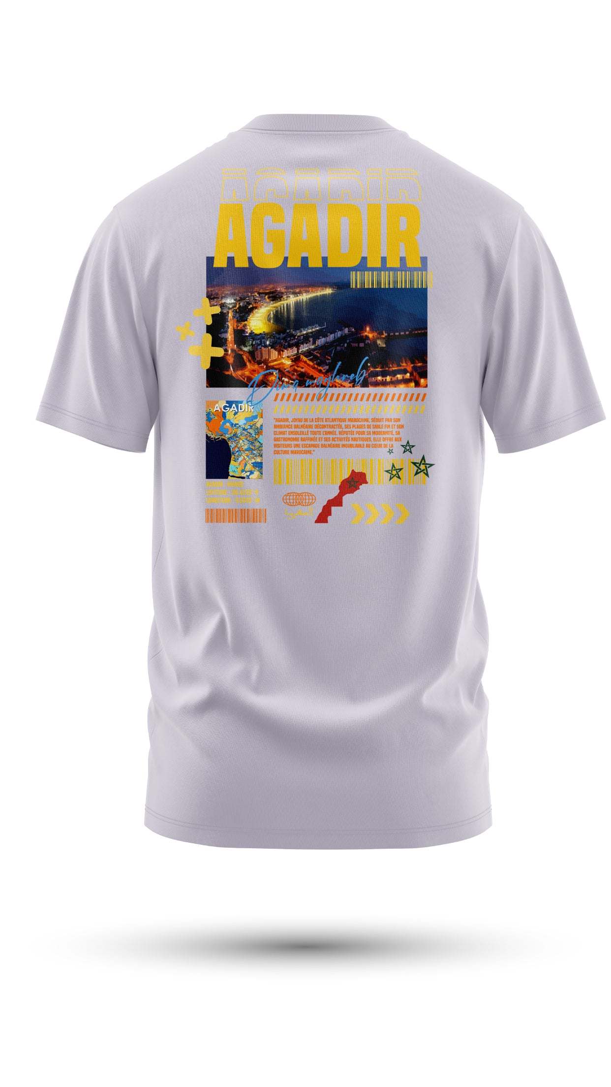 T-shirt Agadir 240 g/m² | Coton BIO